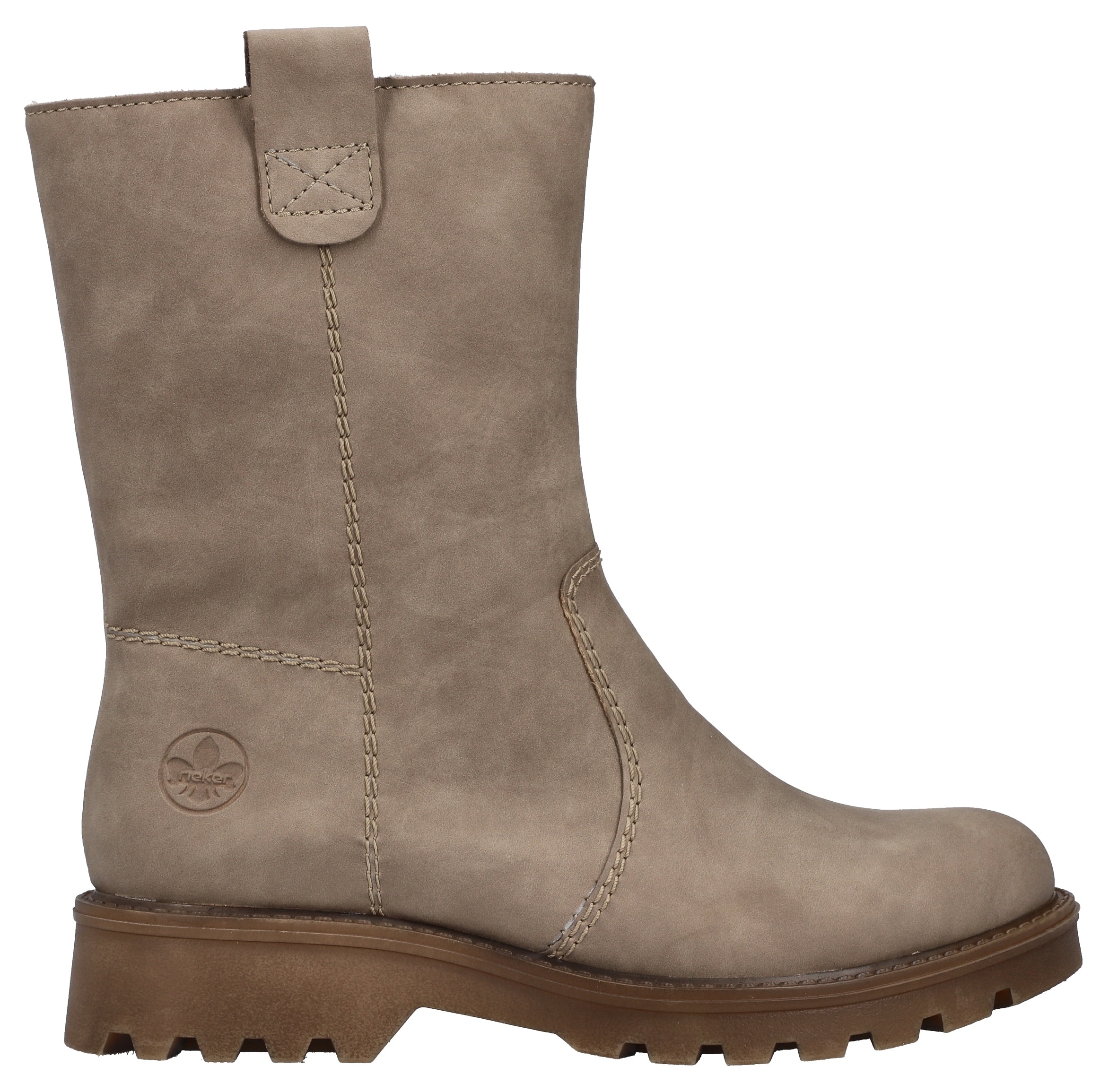 Rieker Winterstiefelette, Winterboots, Profilsohle, mit Innenreissverschluss