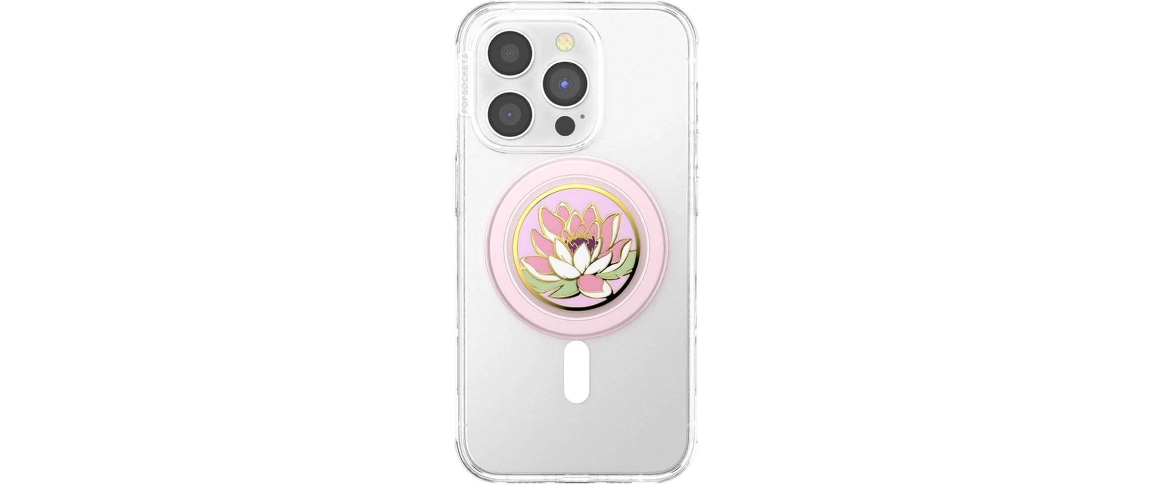 Popsockets Handy-Halterung »Enamel Water Lily MagSafe«, Universalhalterung
