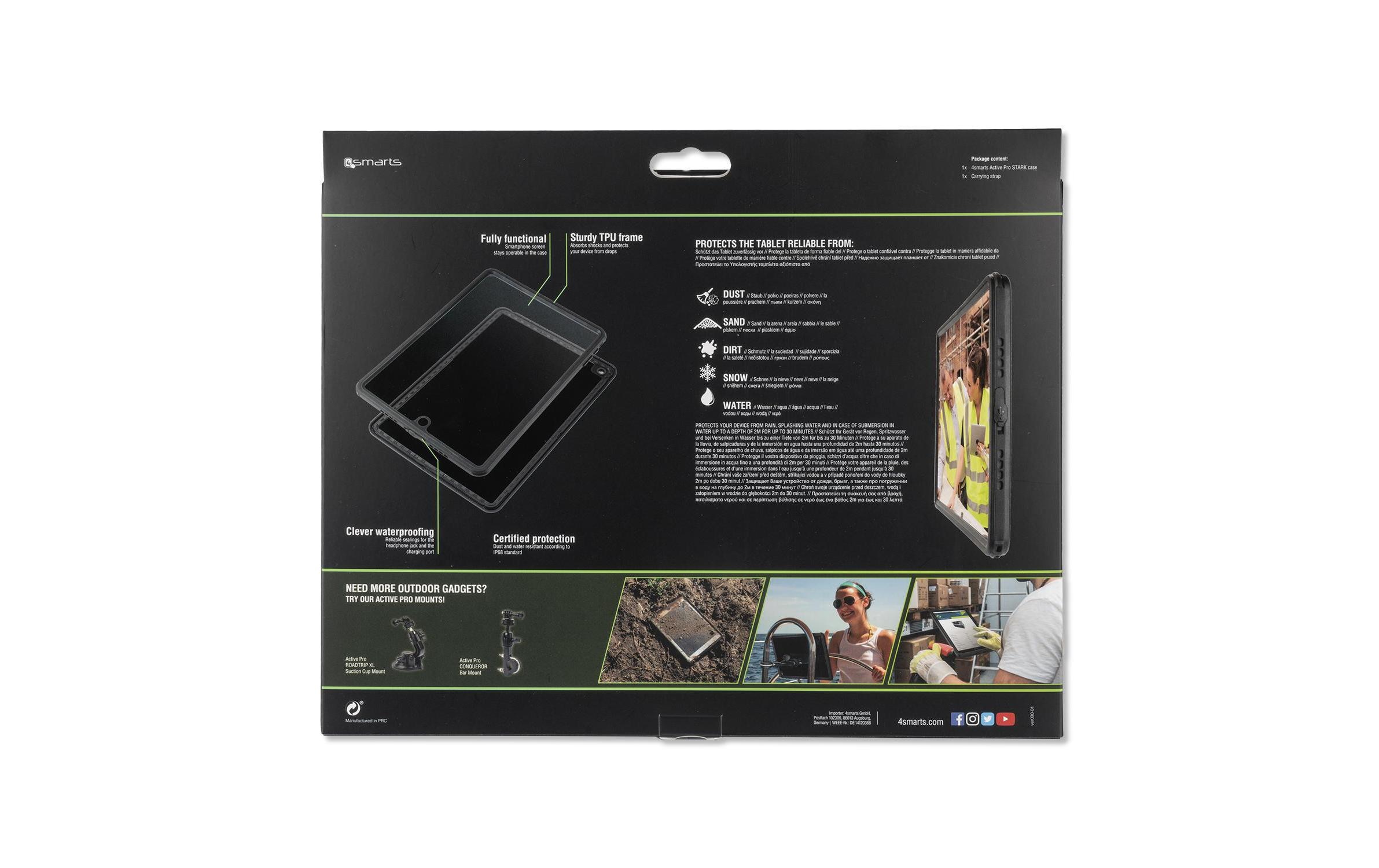 4smarts Tablet-Hülle »Case Active Pro Star«, 24,6 cm (9,7 Zoll)