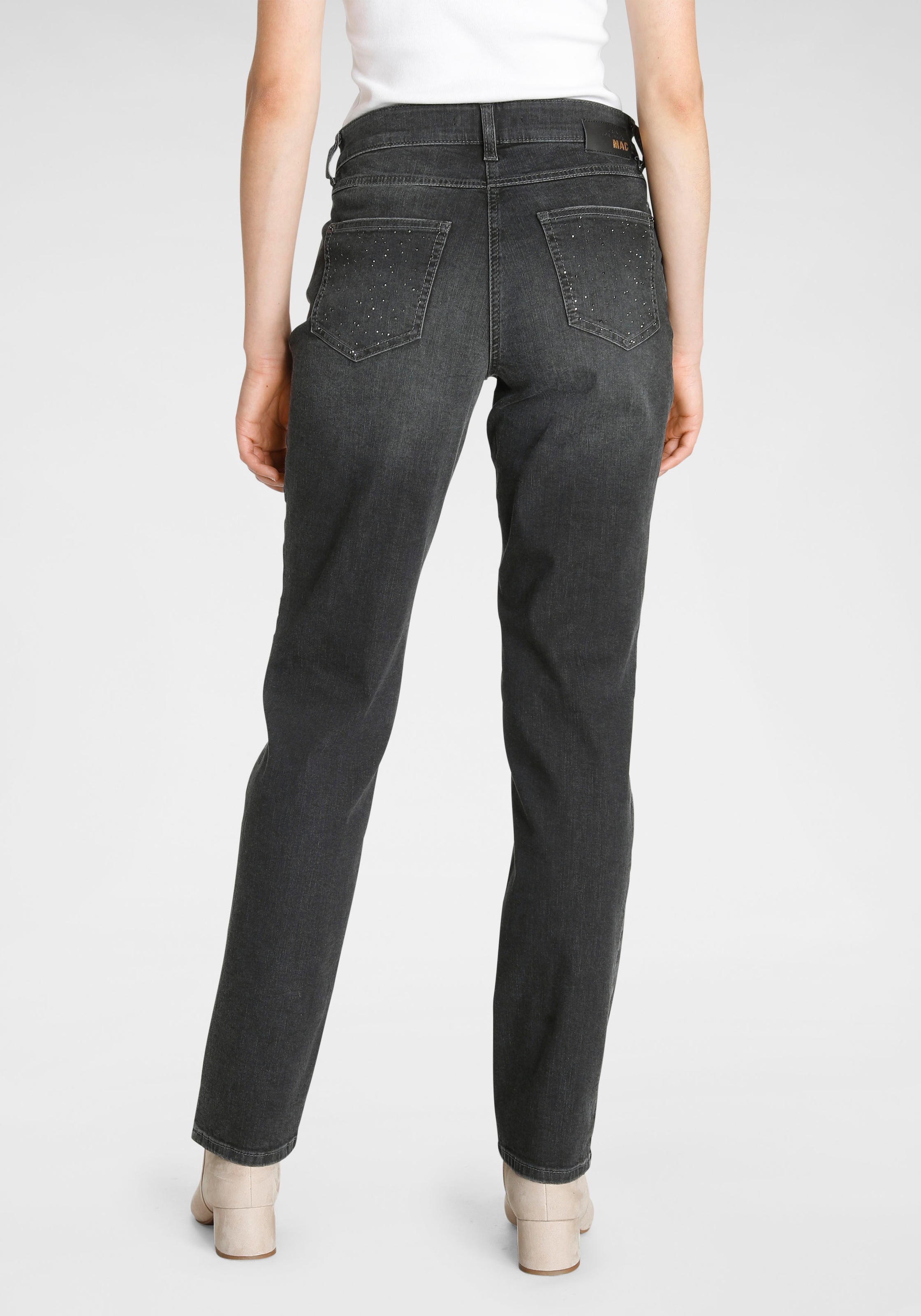 MAC Stretch-Jeans »Melanie«, Gerade geschnitten