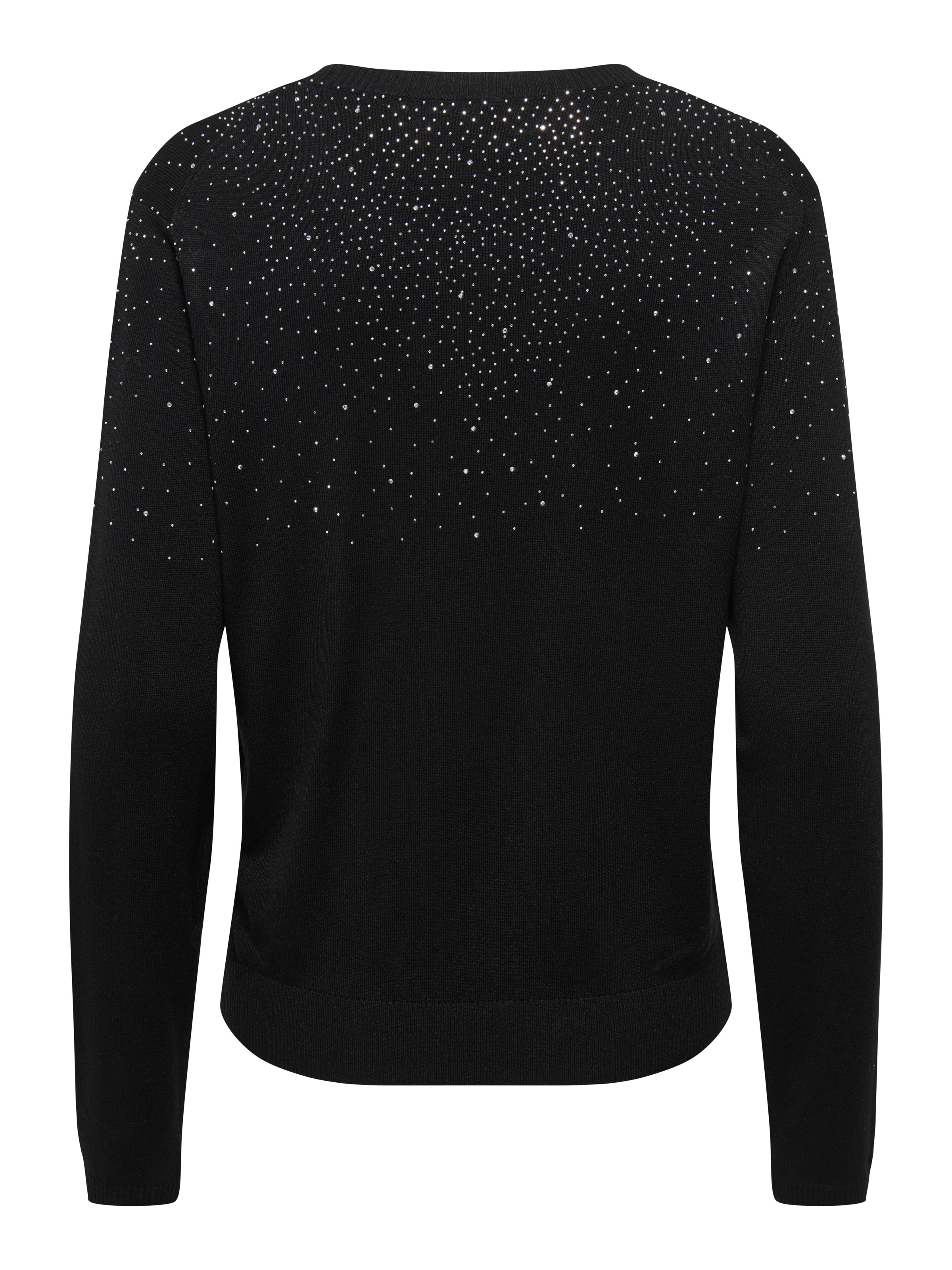 ONLY Kurzarmpullover »ONLANABELLA LS BLING O-NECK KNT«