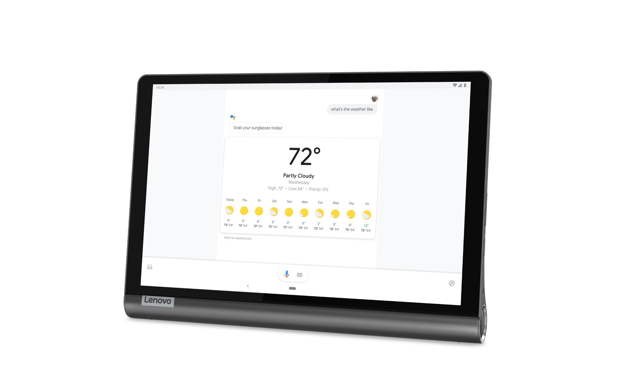 Lenovo Tablet »Yoga Smart Tab 10 64 GB Anthrazit«, (25,65 cm / 10,1 Zoll),)