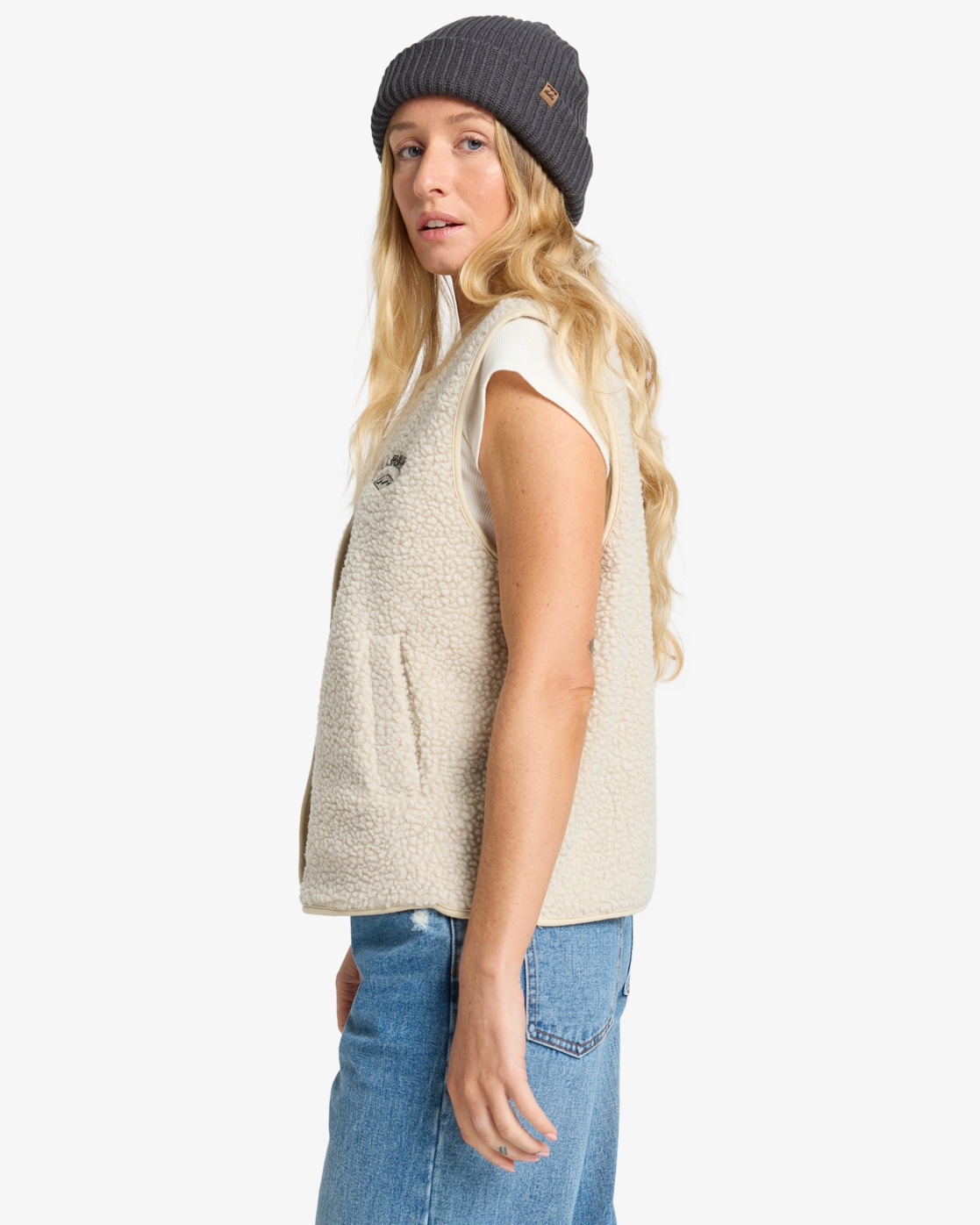 Billabong Fleeceweste »BE HAPPY VEST«, (1 tlg.)
