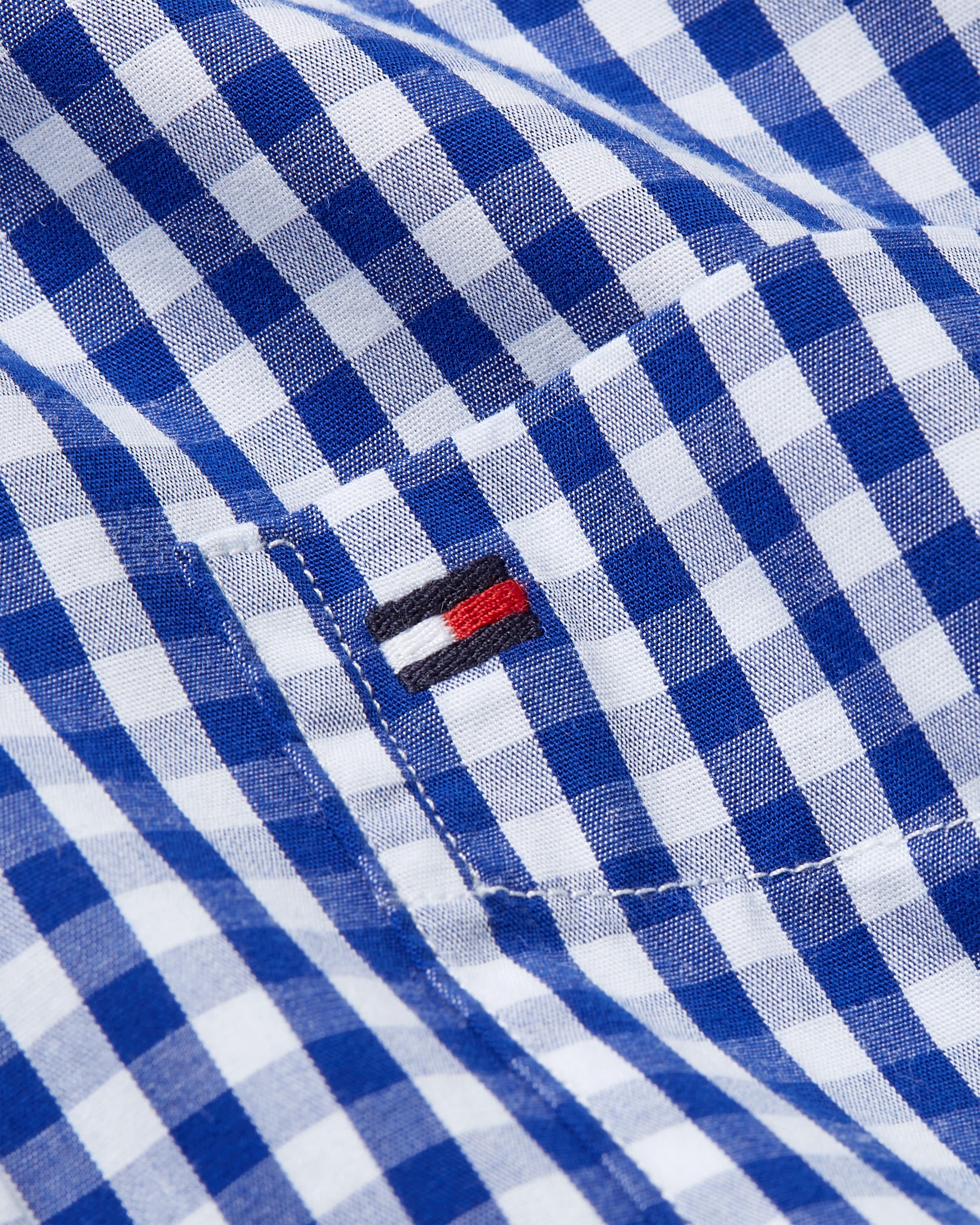 Tommy Hilfiger Langarmhemd »FLEX POPLIN GINGHAM SHIRT«