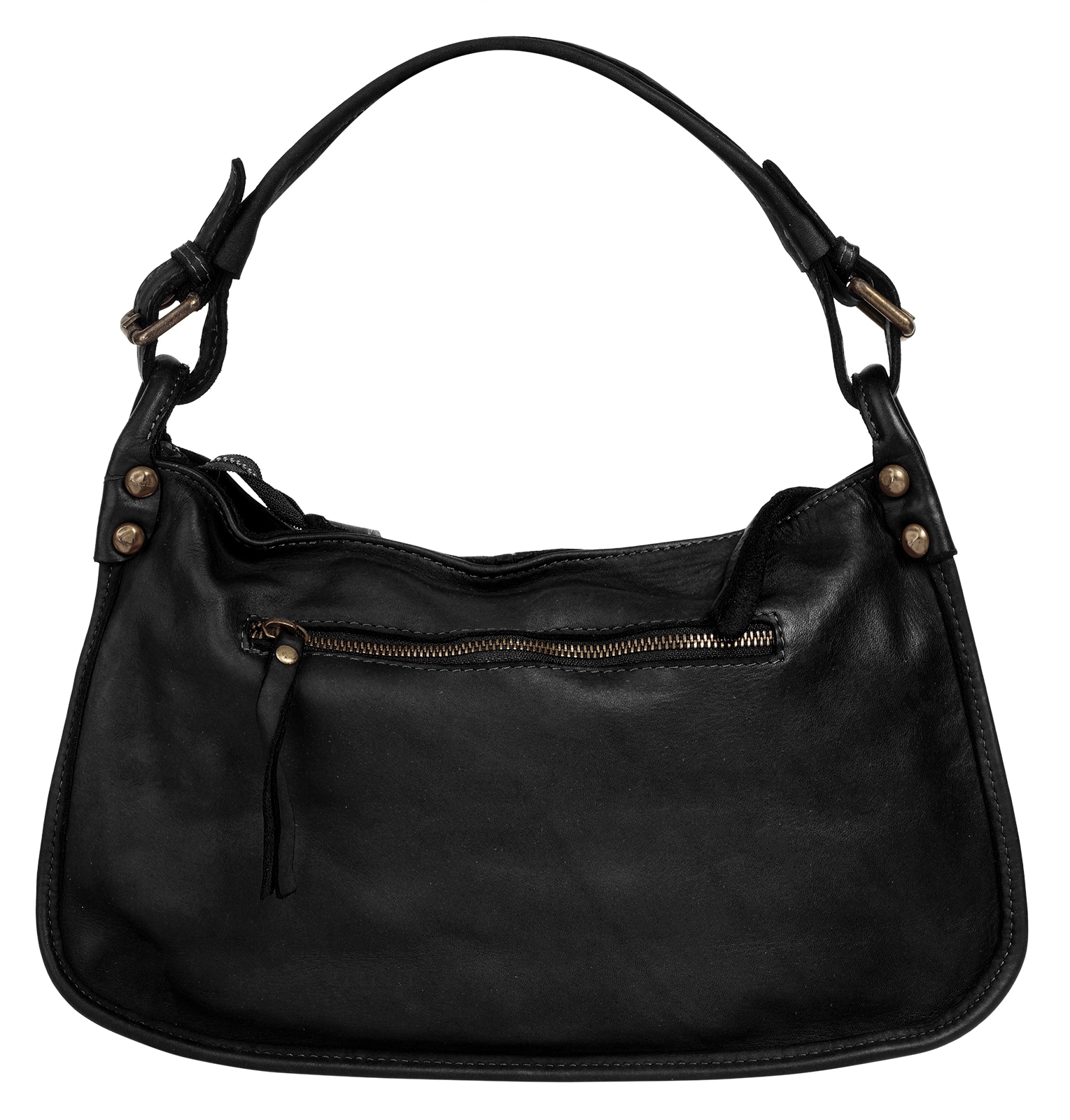 Samantha Look Henkeltasche, echt Leder, Made in Italy