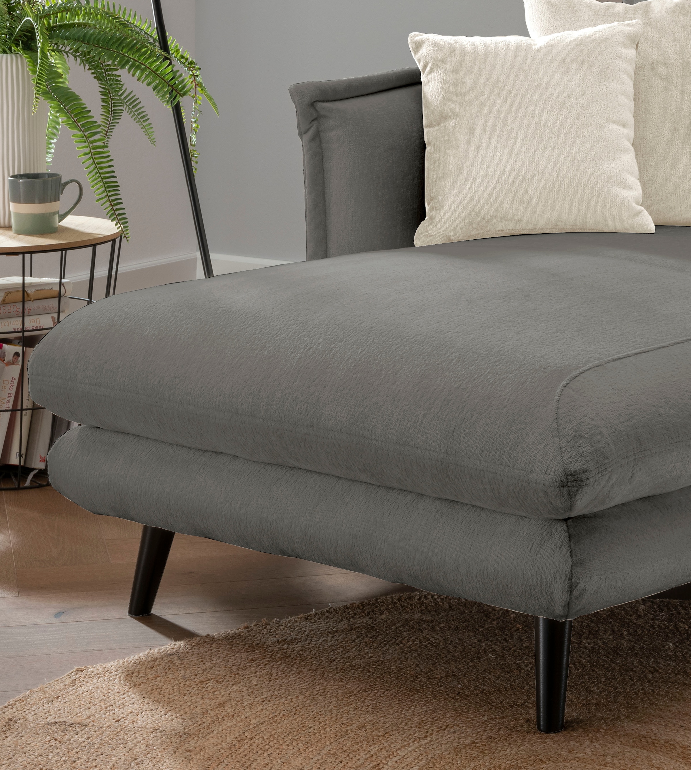 INOSIGN Loveseat »Lazio«, moderner Sessel mit einer bequemen Polsterung, 2 Stk. Zierkissen