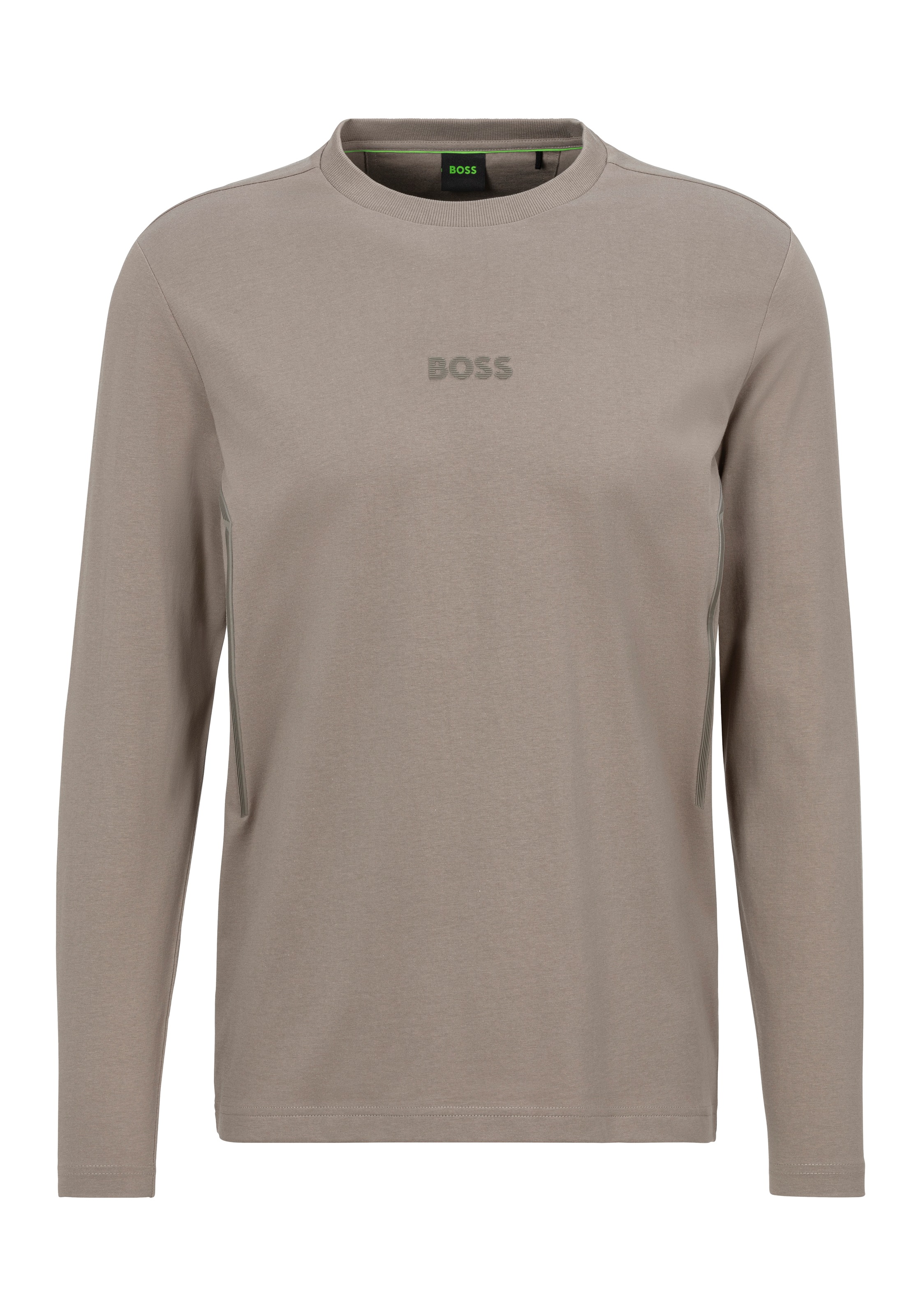 BOSS GREEN Langarmshirt »Togn Mirror« mit Markenlabel
