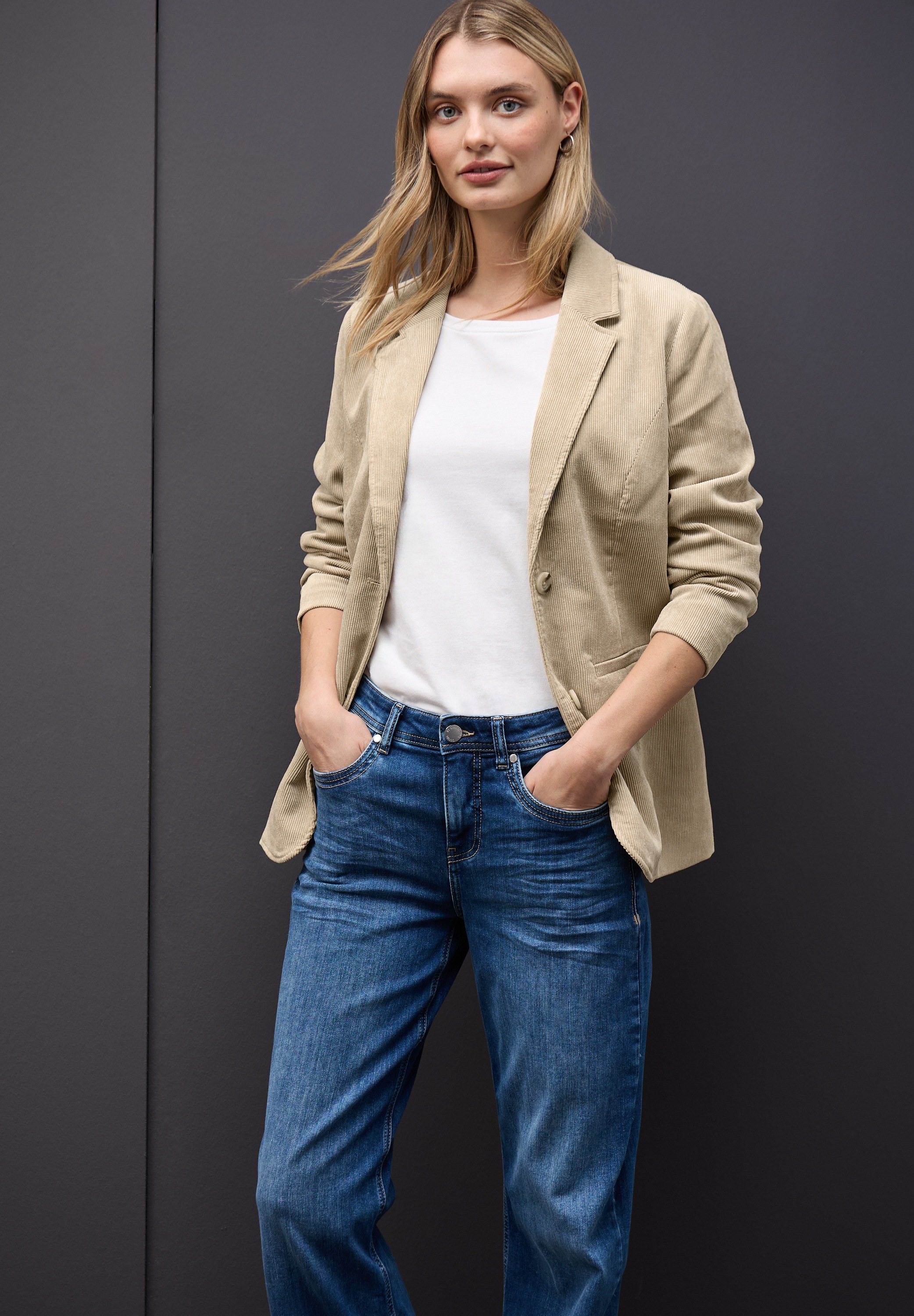 STREET ONE Jackenblazer mit Reverskragen
