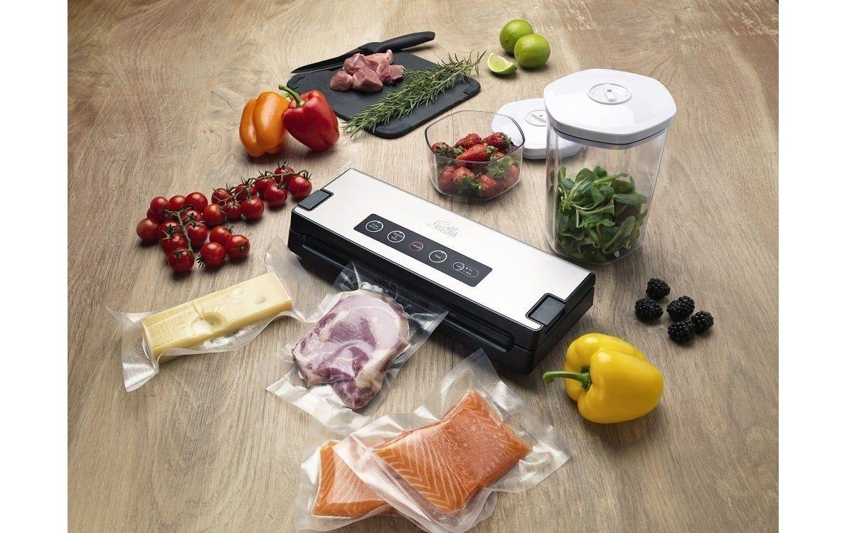 SOLIS OF SWITZERLAND Vakuumierer »Smart Typ 574 Silberfarben/Schwarz«
