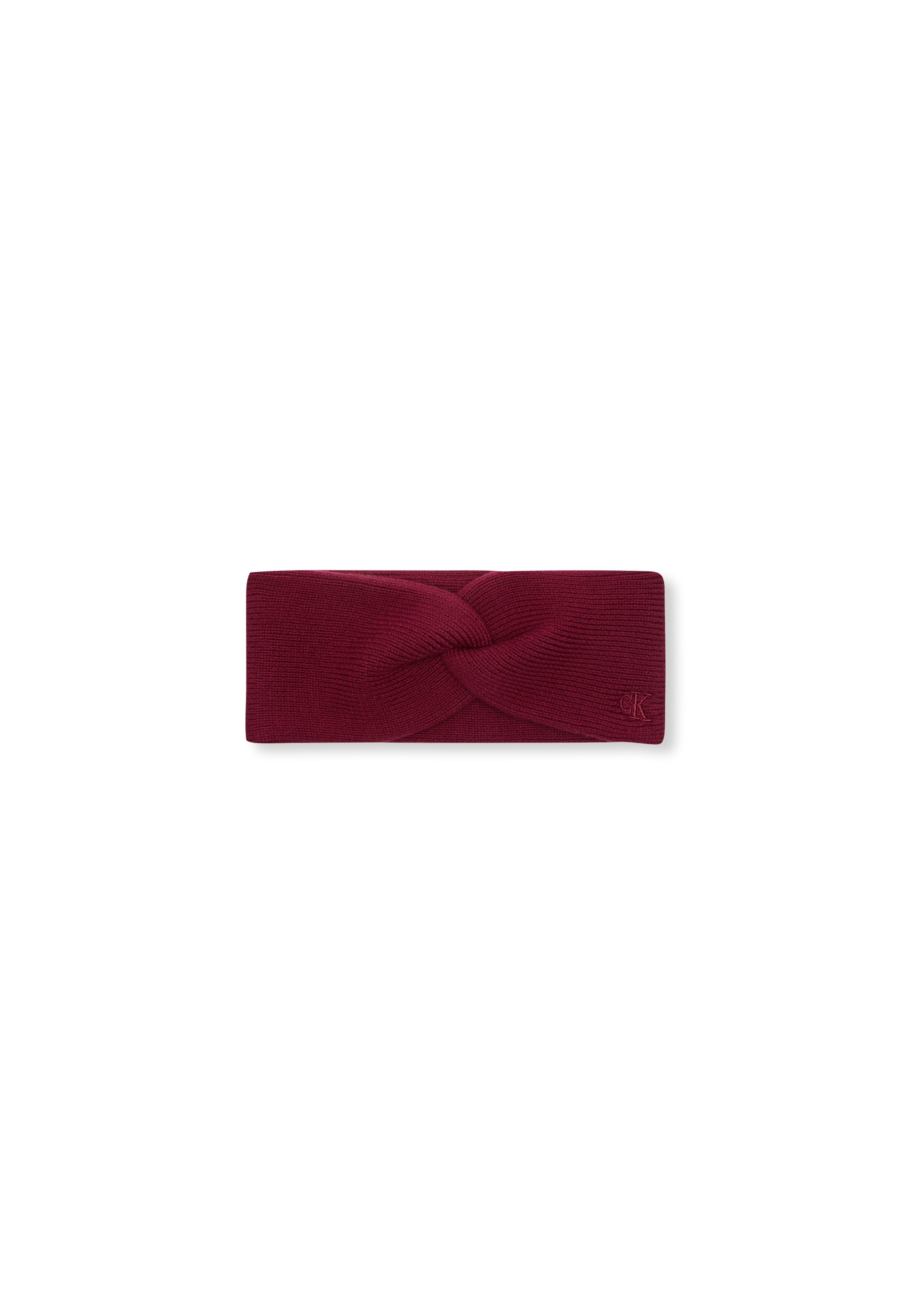 Calvin Klein Stirnband »CK FINE RIB TWIST HEADBAND« aus weichem Strick