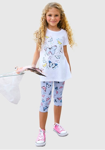 KIDSWORLD Shirt & Leggings, (Set), mit Schmetterlingsmotiv kaufen