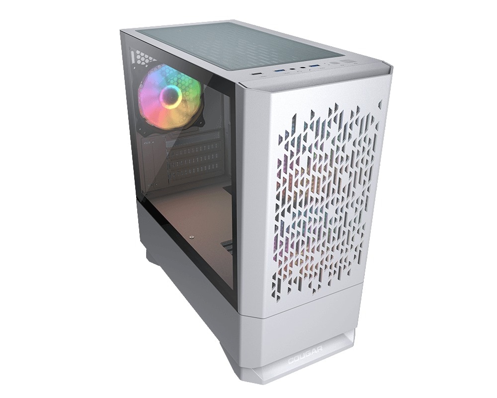 Cougar PC-Gehäuse »MG140 Air RGB, Mini Tower, Weiss«