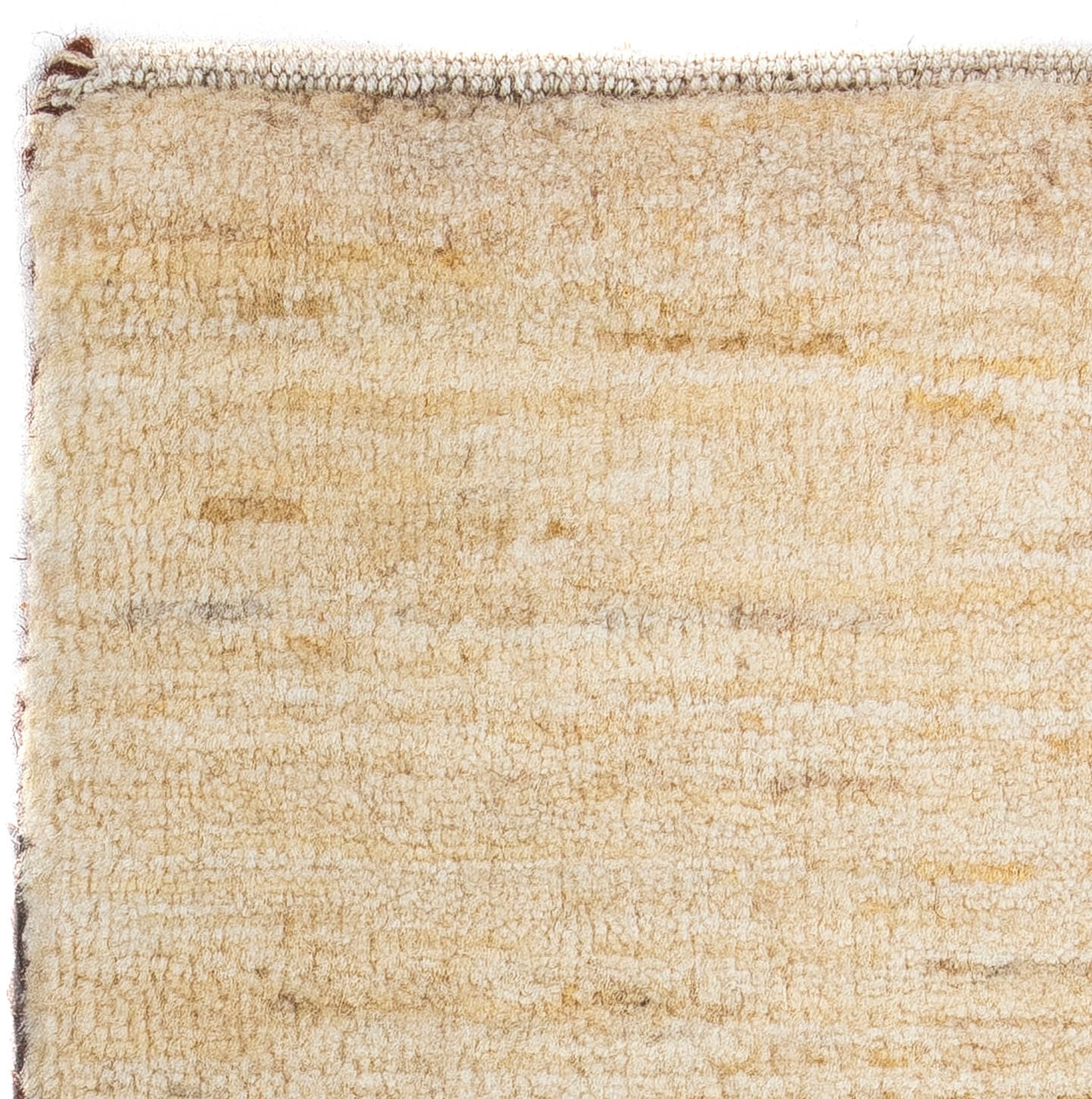 morgenland Wollteppich »Gabbeh - Loribaft Perser quadratisch - 45 x 40 cm -  beige«, quadratisch, Wohnzimmer, Handgeknüpft, Einzelstück mit Zertifikat  online kaufen