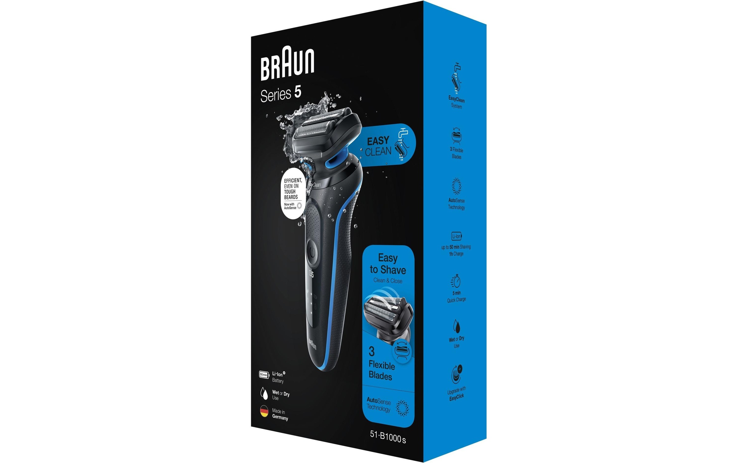 Braun Gesichtshaarrasierer »Braun Rasierer Series 5 51-B1000s«