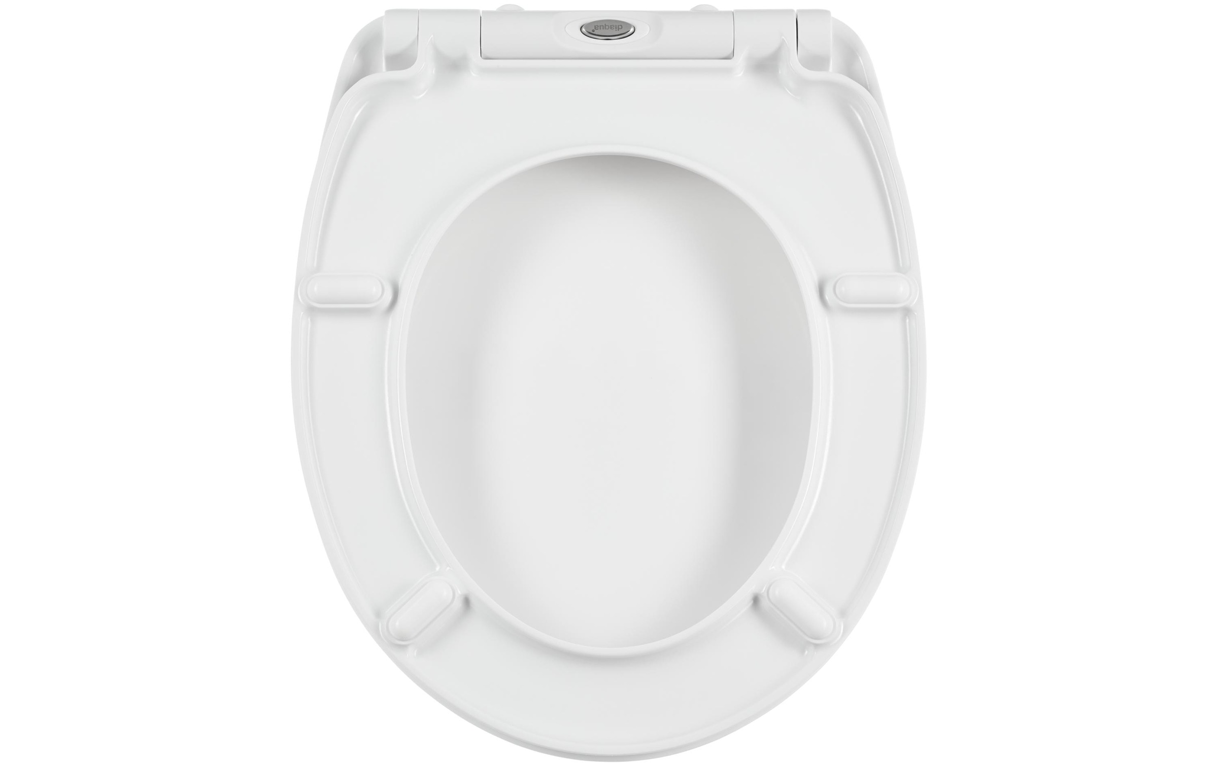 diaqua® WC-Sitz »Duck mit Absenkautomatik, Weiss«