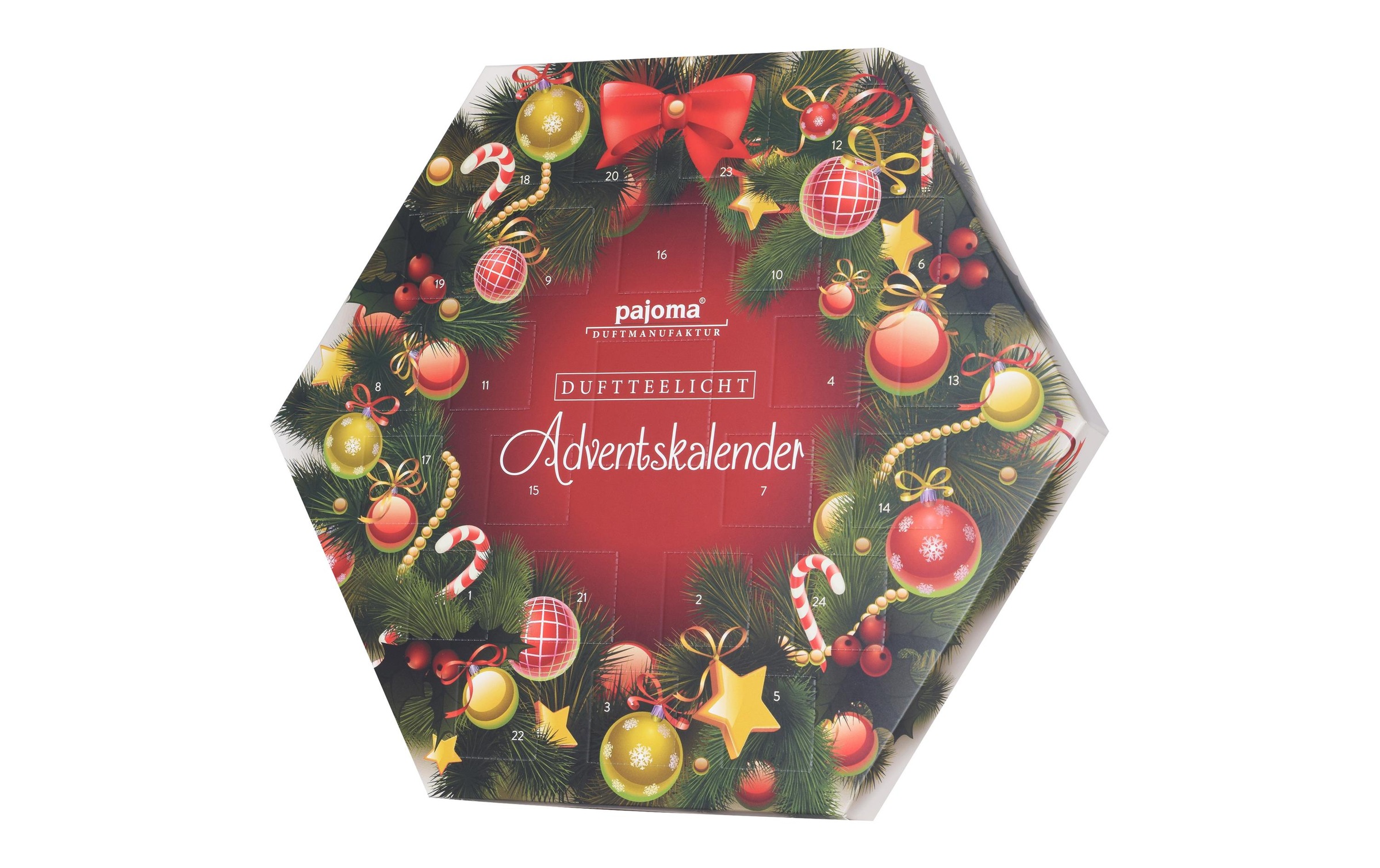pajoma Adventskalender »Duft-Teelich«, für Erwachsene