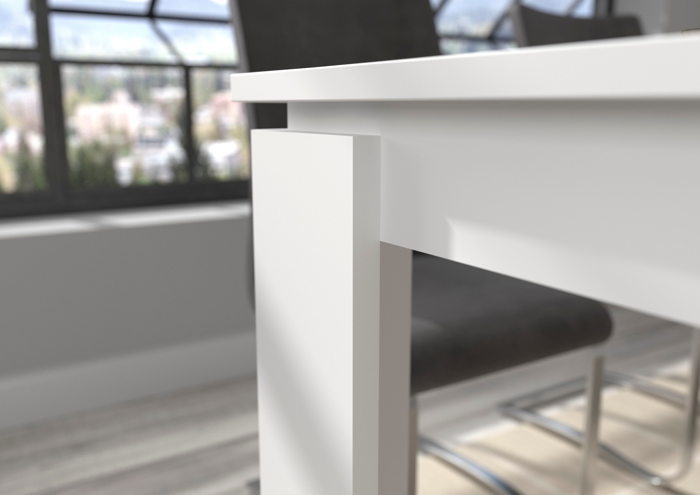 INOSIGN Esstisch »Kalmar, rechteckig, 160 cm ausziehbar auf 200 cm, inkl. Einlegeplatte«, Esszimmertisch, Tisch, Küchentisch, dining table