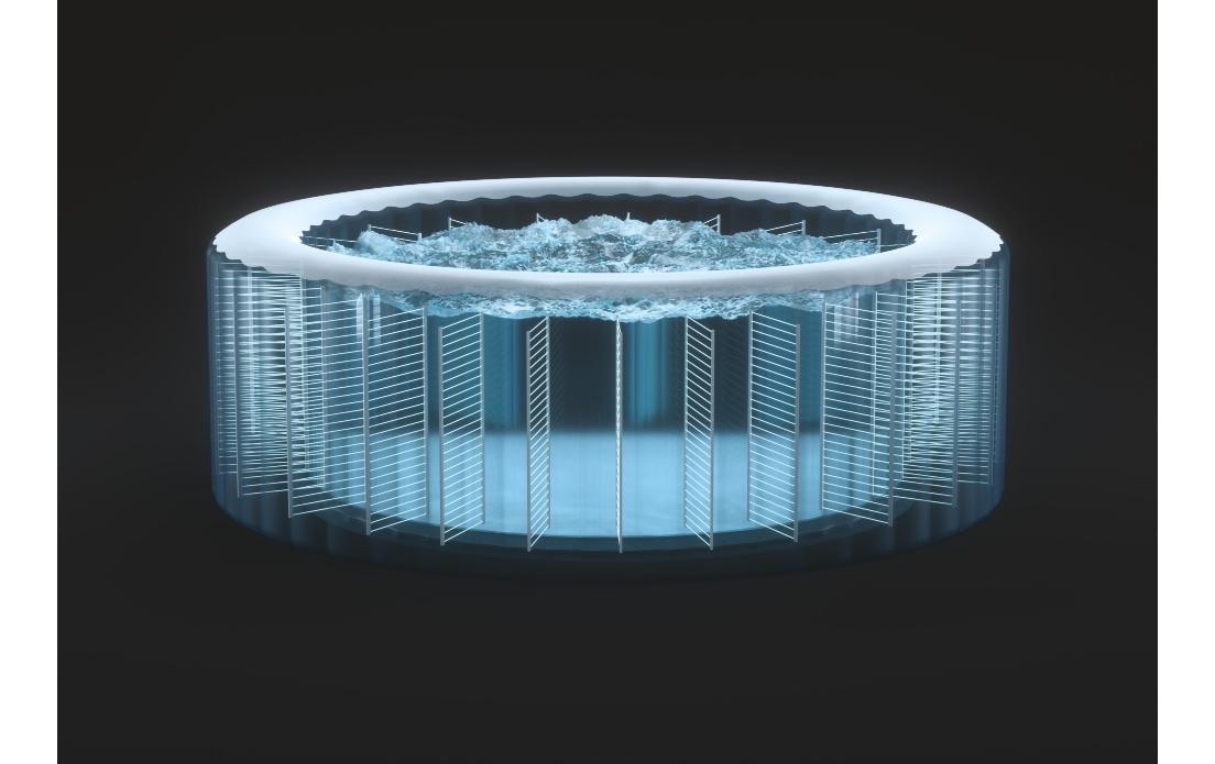 Intex Whirlpool »Purespa Chevron Deluxe Ø 173«