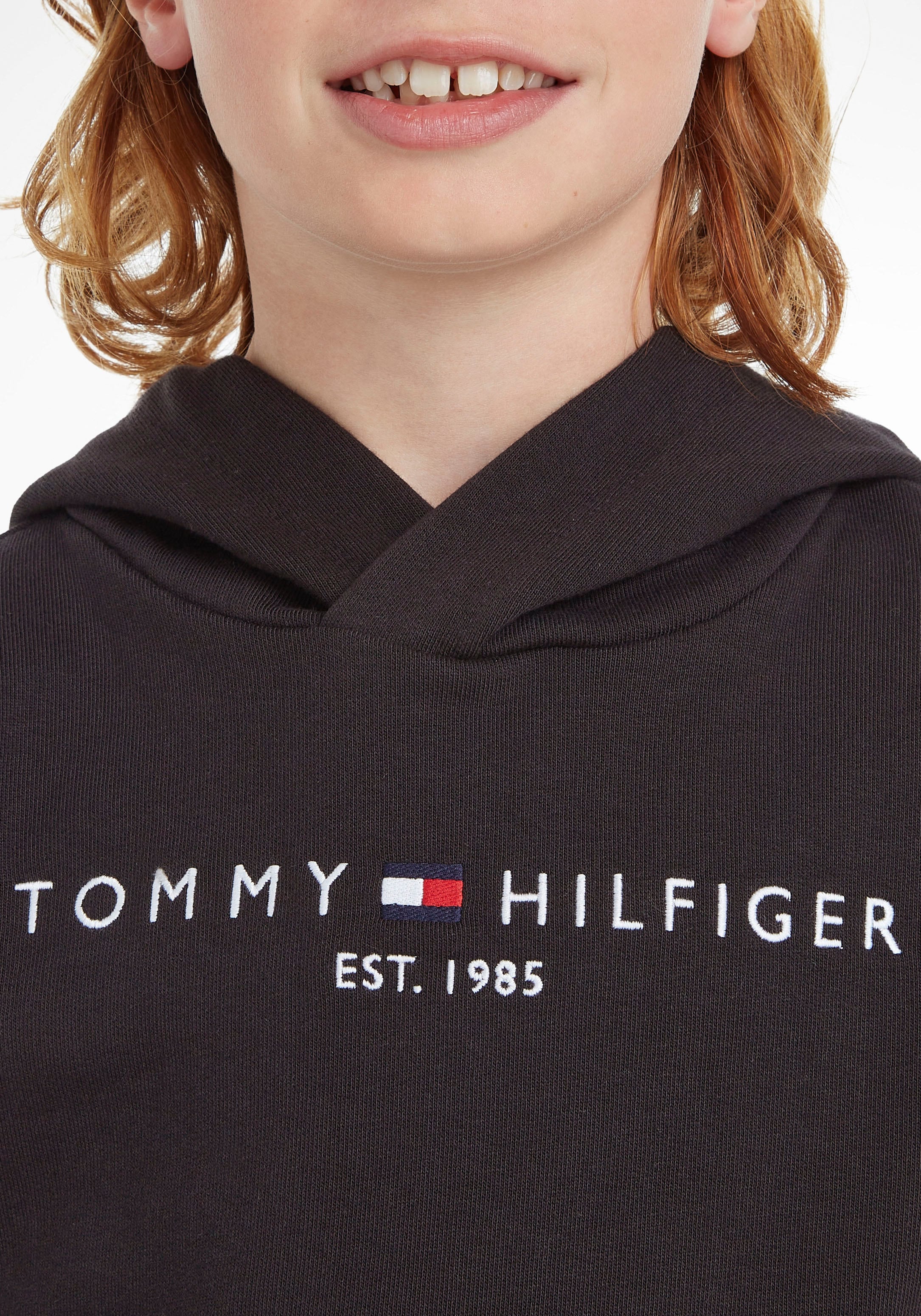 Tommy Hilfiger Kapuzensweatshirt »ESSENTIAL HOODIE«, Kinder Kids Junior MiniMe,für Jungen und Mädchen