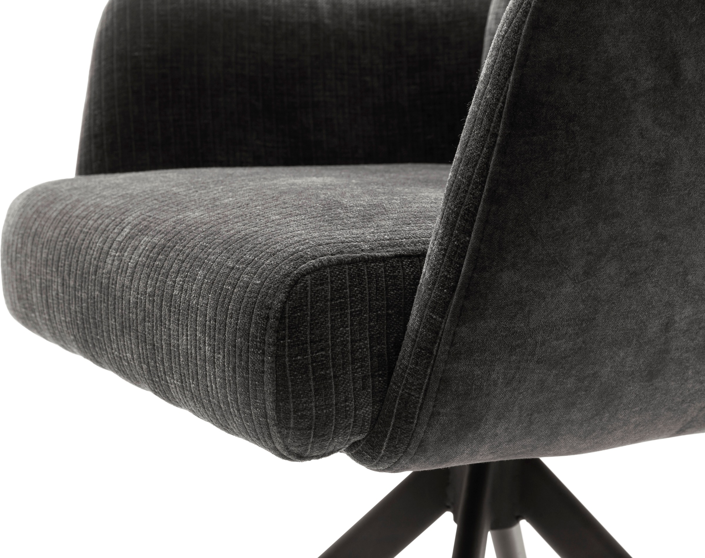 MCA furniture Esszimmerstuhl »MALIA«, (Set, 2 Stck), 360° drehbar, Taschenfederkern, Sitzhöhe ca. 49 cm