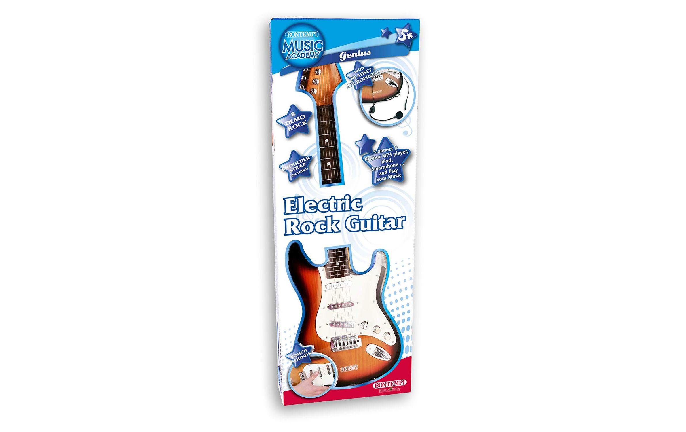 Bontempi Spielzeug-Musikinstrument »Elektronische Rock Gitarre«