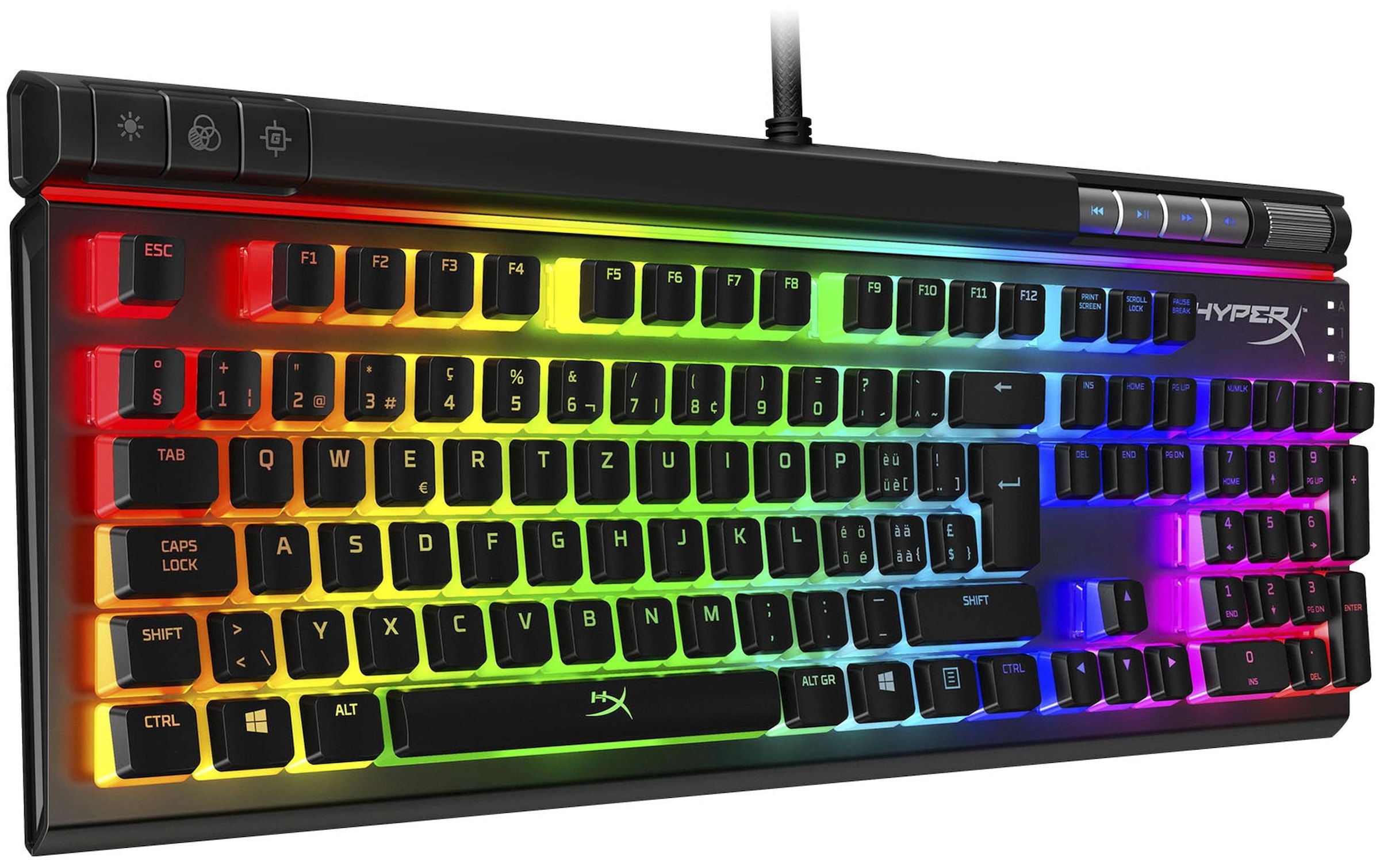 HyperX Gaming-Tastatur »HyperX Alloy Elite 2 RGB Mech. Red Switch«