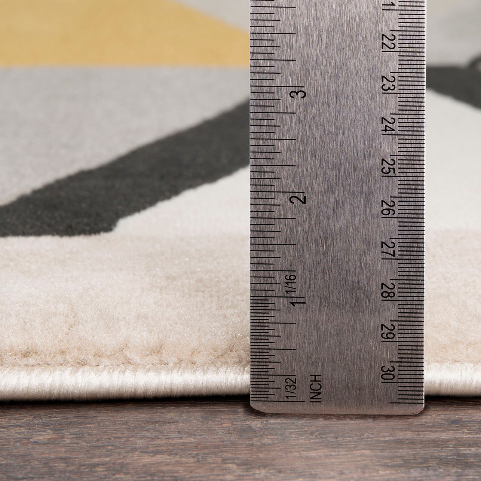 Livabliss Teppich »MILANO«, rechteckig, 11 mm Höhe, Skandi Design, Modern Boho Kurzflor Wohnzimmerteppich, Schlafzimmer