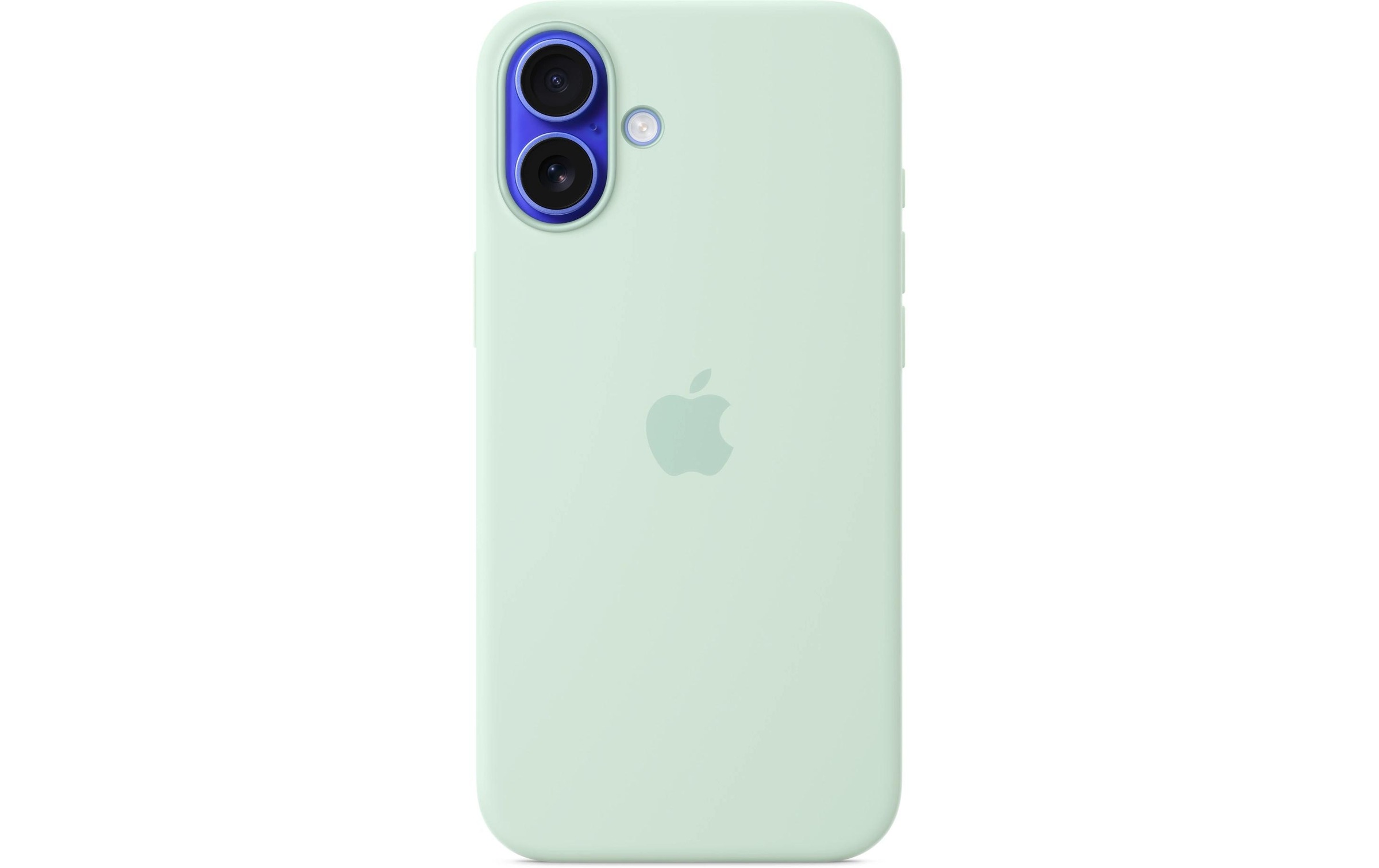 Apple Smartphone Silikon Case mit MagSafe, iPhone 16 Plus, Aquamarin