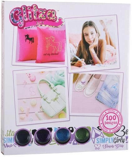 Knorrtoys® Kreativset »GLITZA Simply Girly«, (Set), Für alle Oberflächen geeignet kaufen