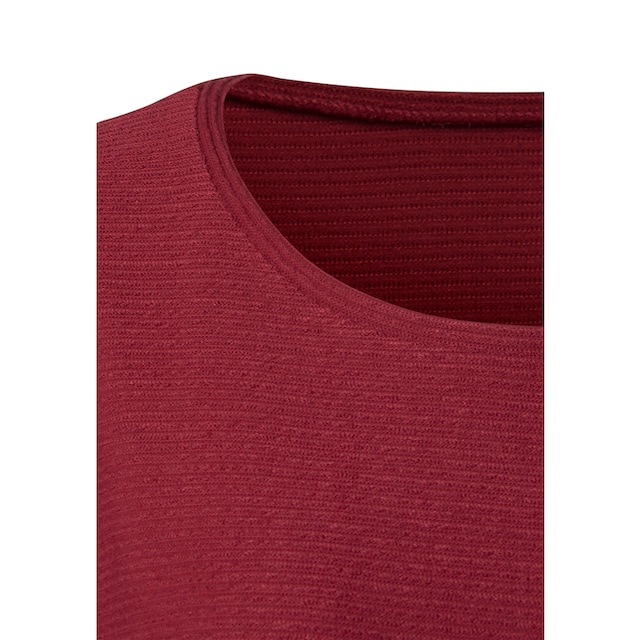 Jelmoli-Versand 3/4-Arm-Shirt, Schweiz Vivance Qualität bestellen bei aus online strukturierter