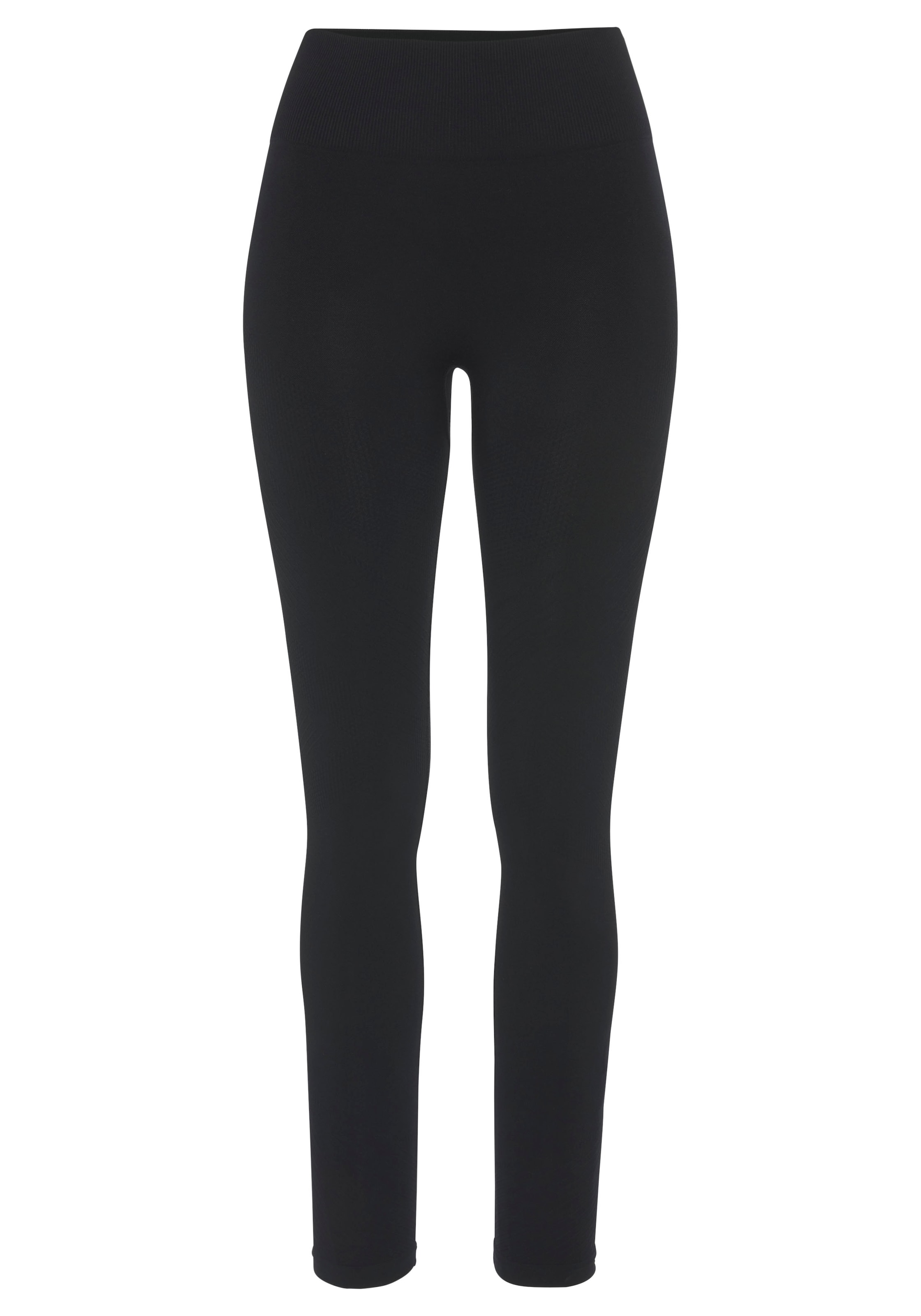 LASCANA Seamless Leggings »- Po Push Up Leggings«, mit Rippstruktur und Shapingeffekt, Sporthose, Sportleggings