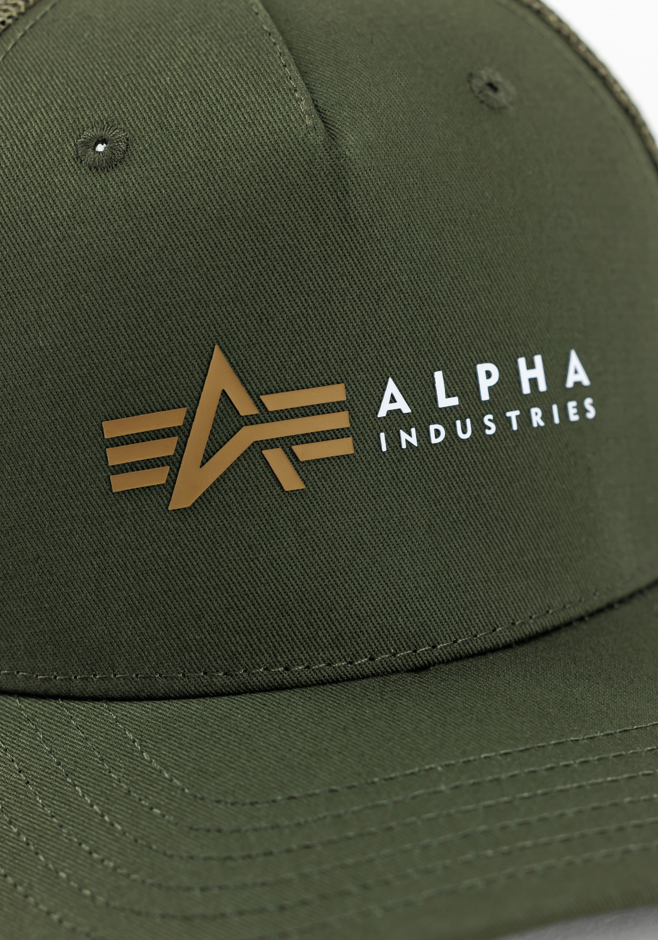Alpha Industries Trucker Cap »Alpha Industries Accessoires - Headwear Alpha Label Trucker Cap«