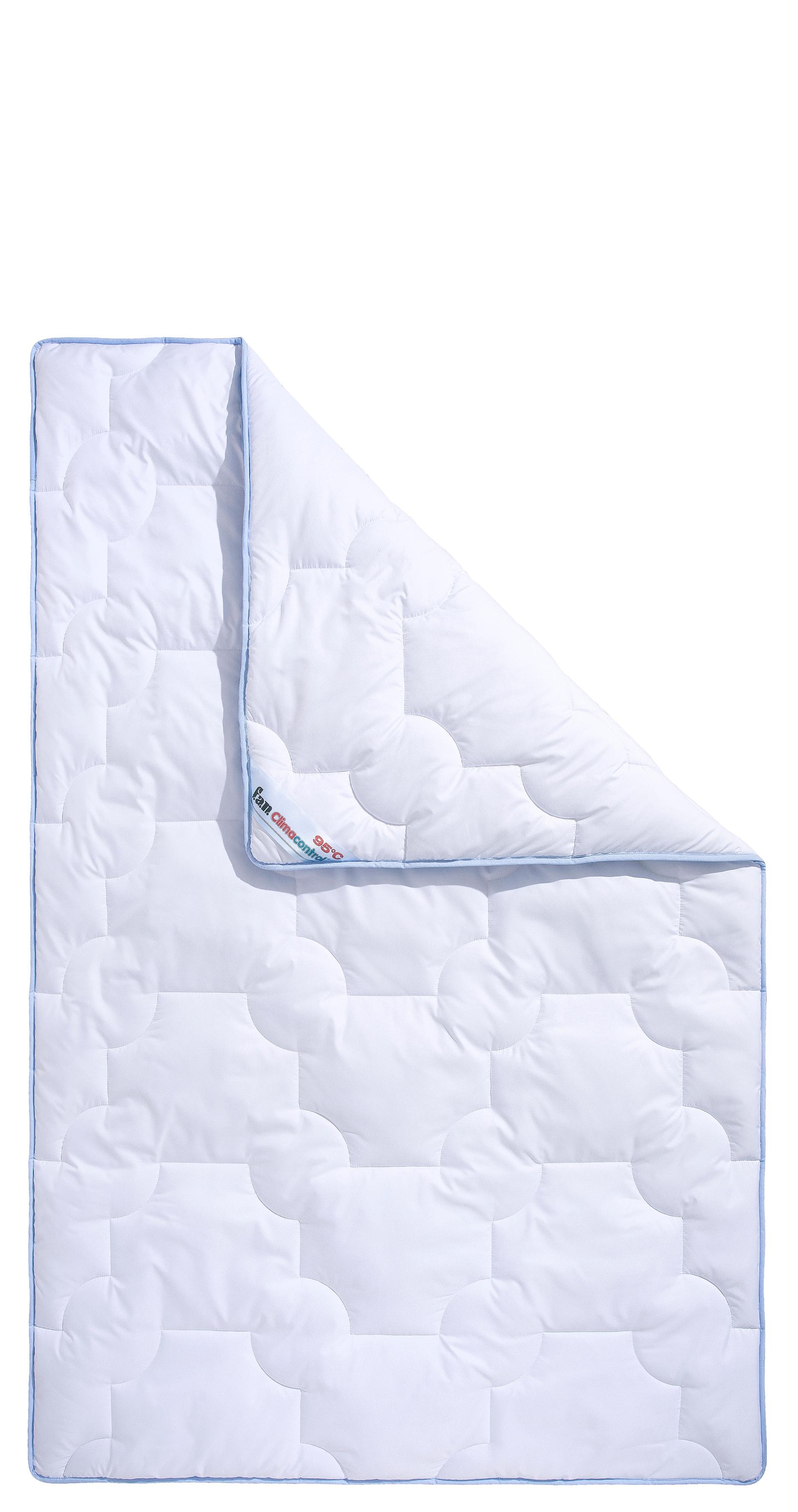 f.a.n. Schlafkomfort Kunstfaserbettdecke »Climacontrol® Baumwolle«, warm, Bezug 100% Baumwolle, (1 St.), warme Decke mit optimierter Klimafunktion durch Lüftungsband
