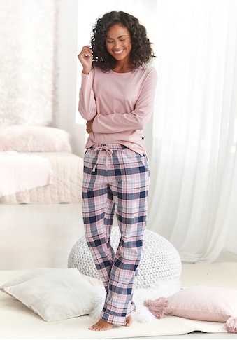 H.I.S Pyjama, (2 tlg., 1 Stück), mit karierter Schlafhose kaufen