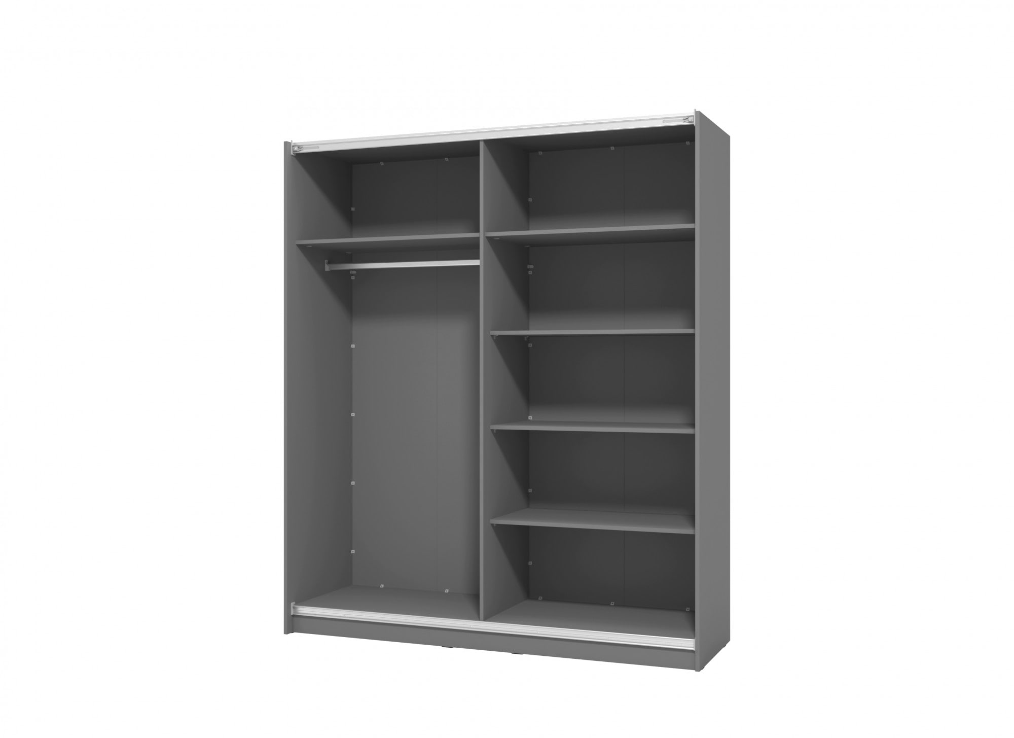 INOSIGN Schwebetürenschrank »Sierra Kleiderschrank mit Spiegel Wäscheschrank Garderobe«, Topseller INKLUSIVE Inneneinteilung, FSC-Zertifiziert