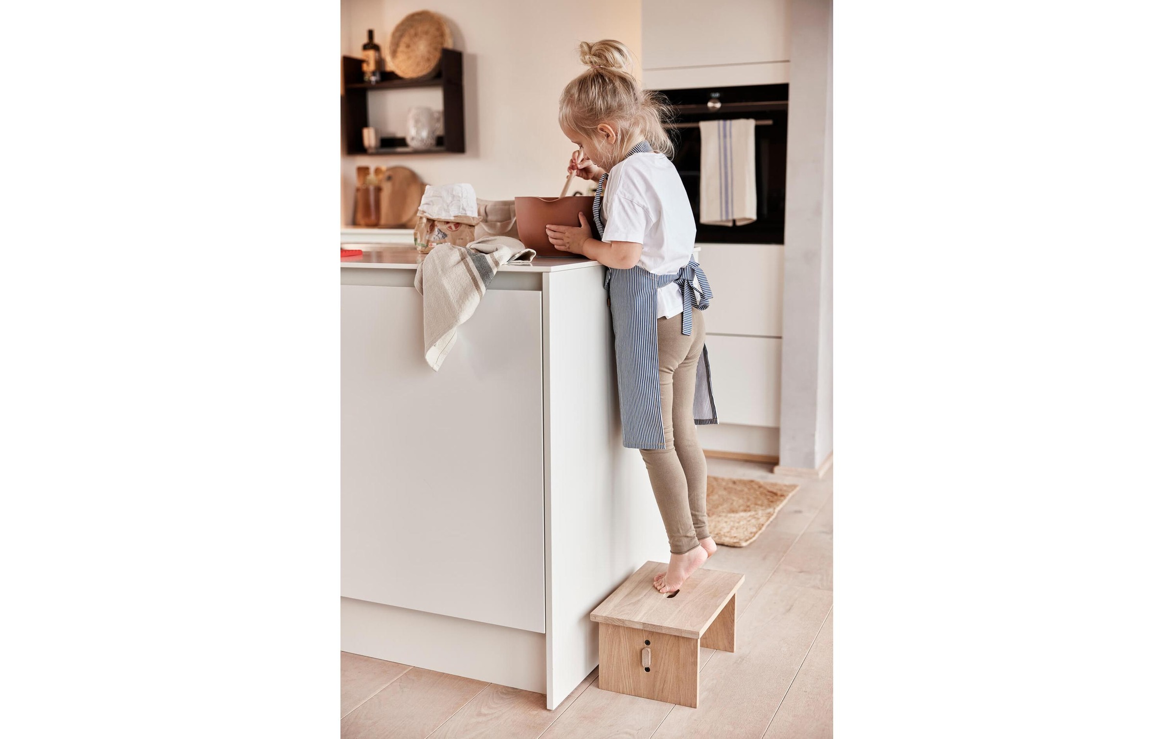 OYOY Tritthocker »Arca Stool Nature«