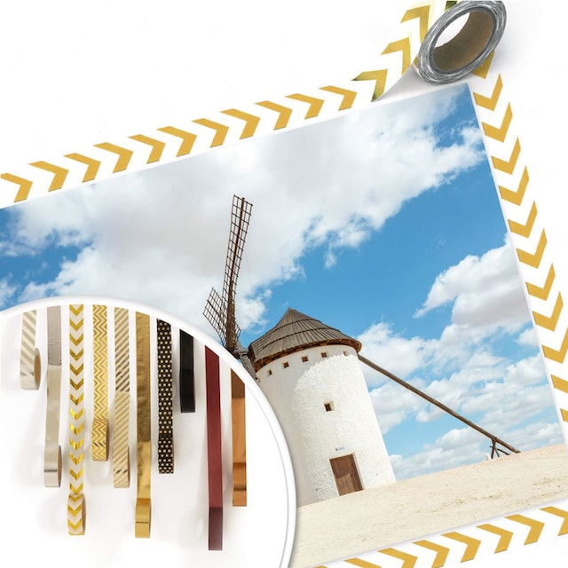 Poster, Gebäude, »Windmühlen online shoppen Bild, Wandbild, Jelmoli-Versand | Spanien«, St.), Don (1 Poster Wall-Art Wandposter Quijote
