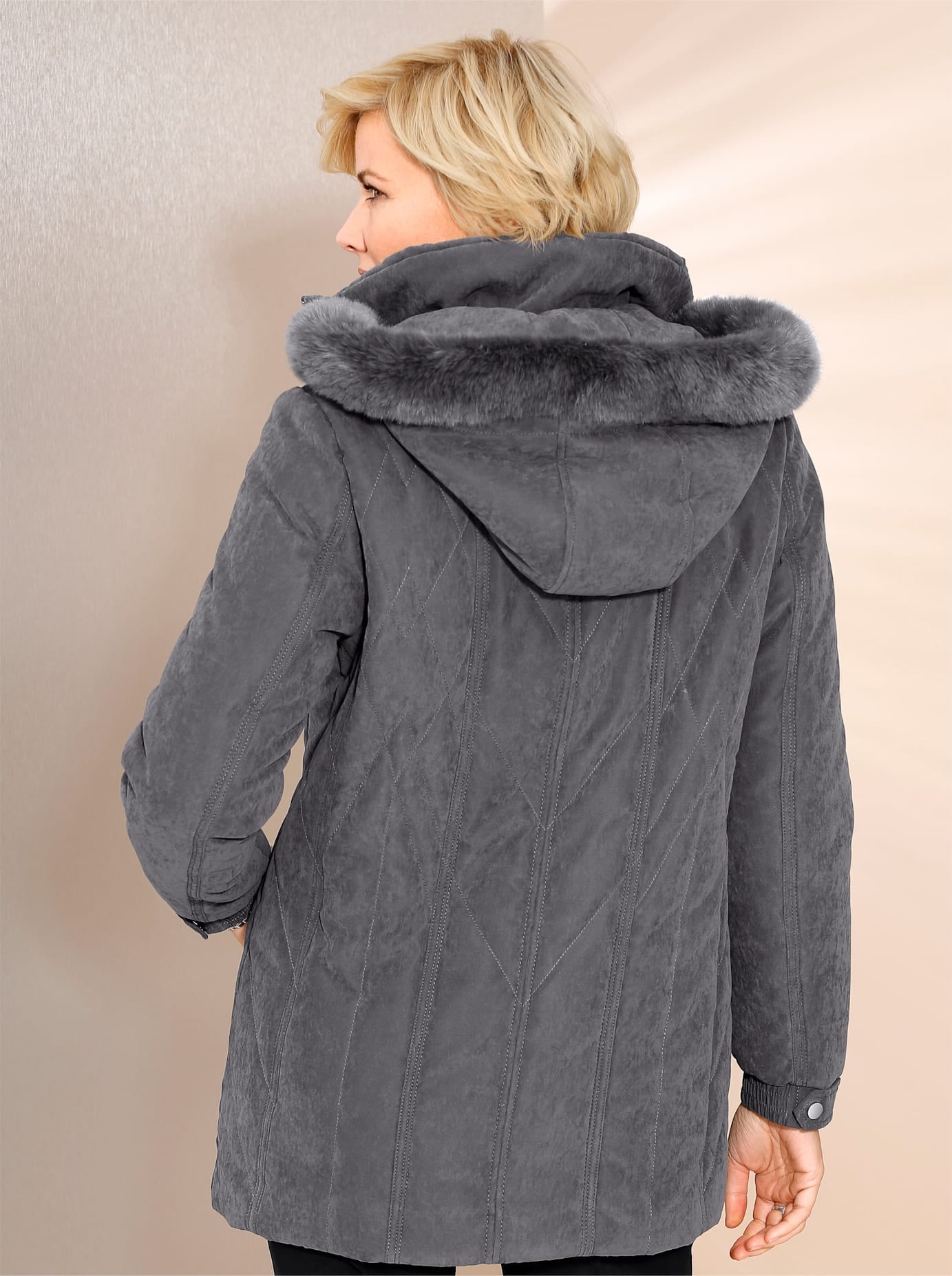 Classic Winterjacke, mit Kapuze