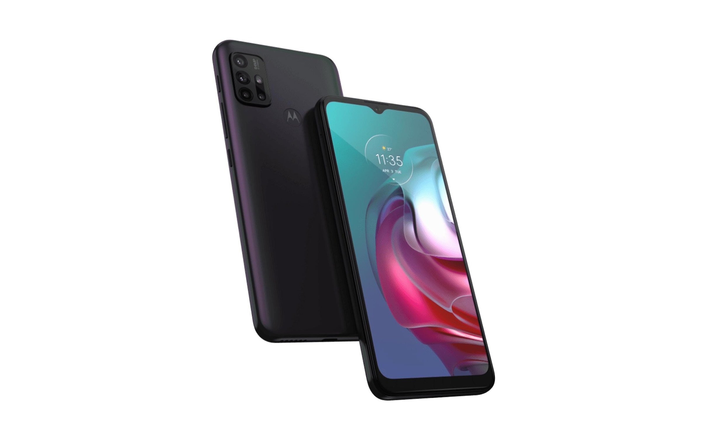 Motorola Smartphone »G30 128 GB Black Pearl«, schwarz