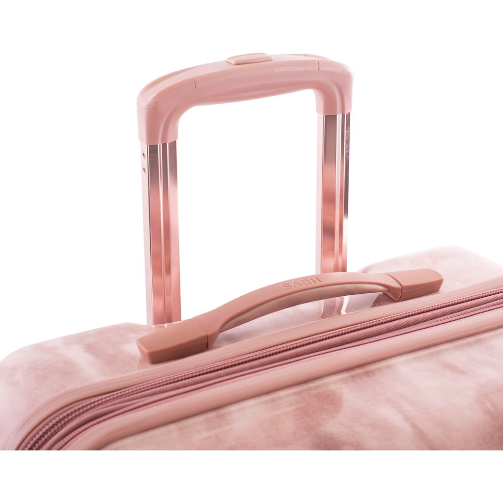 Heys Hartschalen-Trolley »Tie-Dye pink, 53 cm«, 4 Rollen