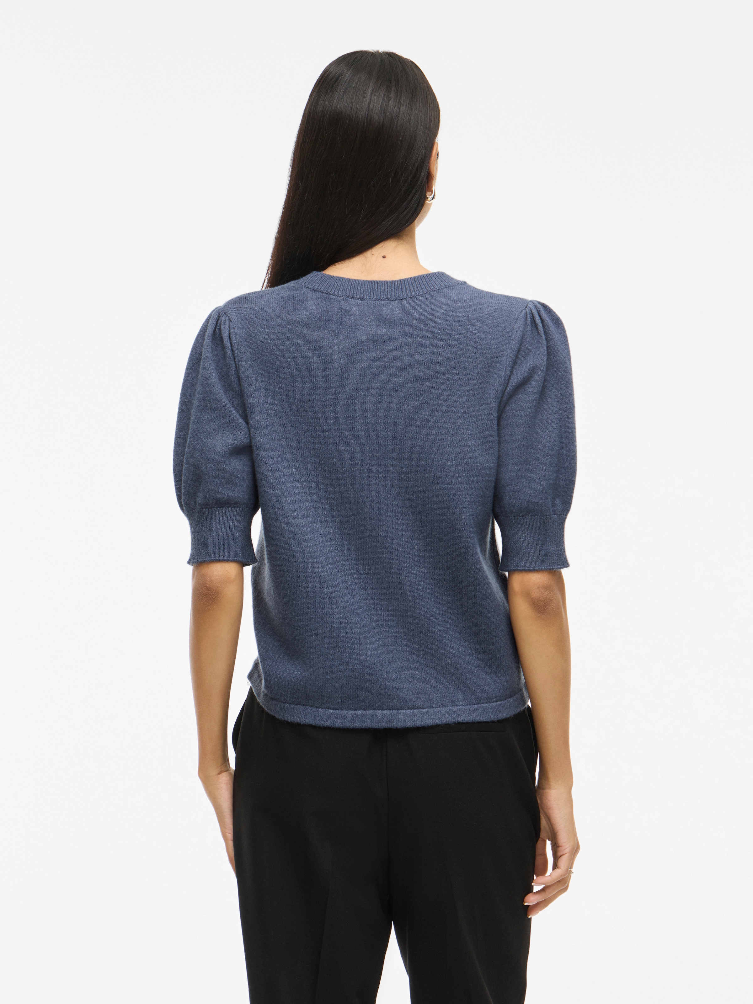Vila Strickpullover »VIRIL 2/4 SLEEVE O-NECK KNIT TOP - NOOS«