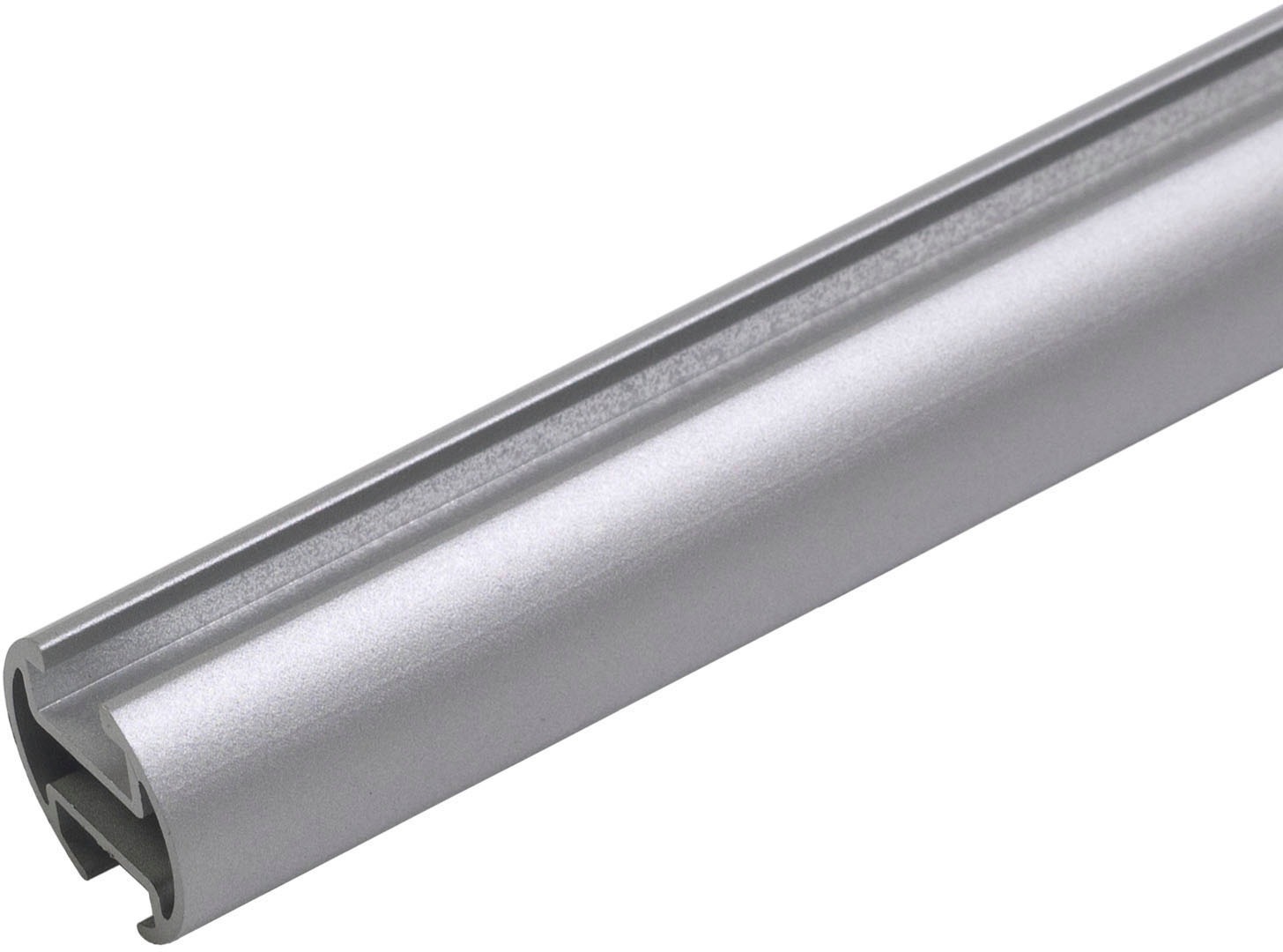 Liedeco Gardinenstange "Innenlaufgarnitur 20 mm Power Zylinder Acryl" Ø 20 mm 1 läufig-läufig Fixmaß Gardinenstange Komplett