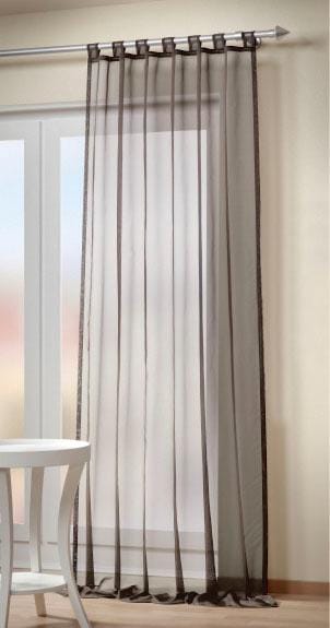 HOME WOHNIDEEN Vorhang »ALPHA« Schlaufen 1 Stk. tlg. HxB: 245x140, preisgünstiger Uni-Schlaufenschal