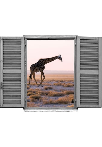 Wandtattoo »Giraffe«, (1 St.)