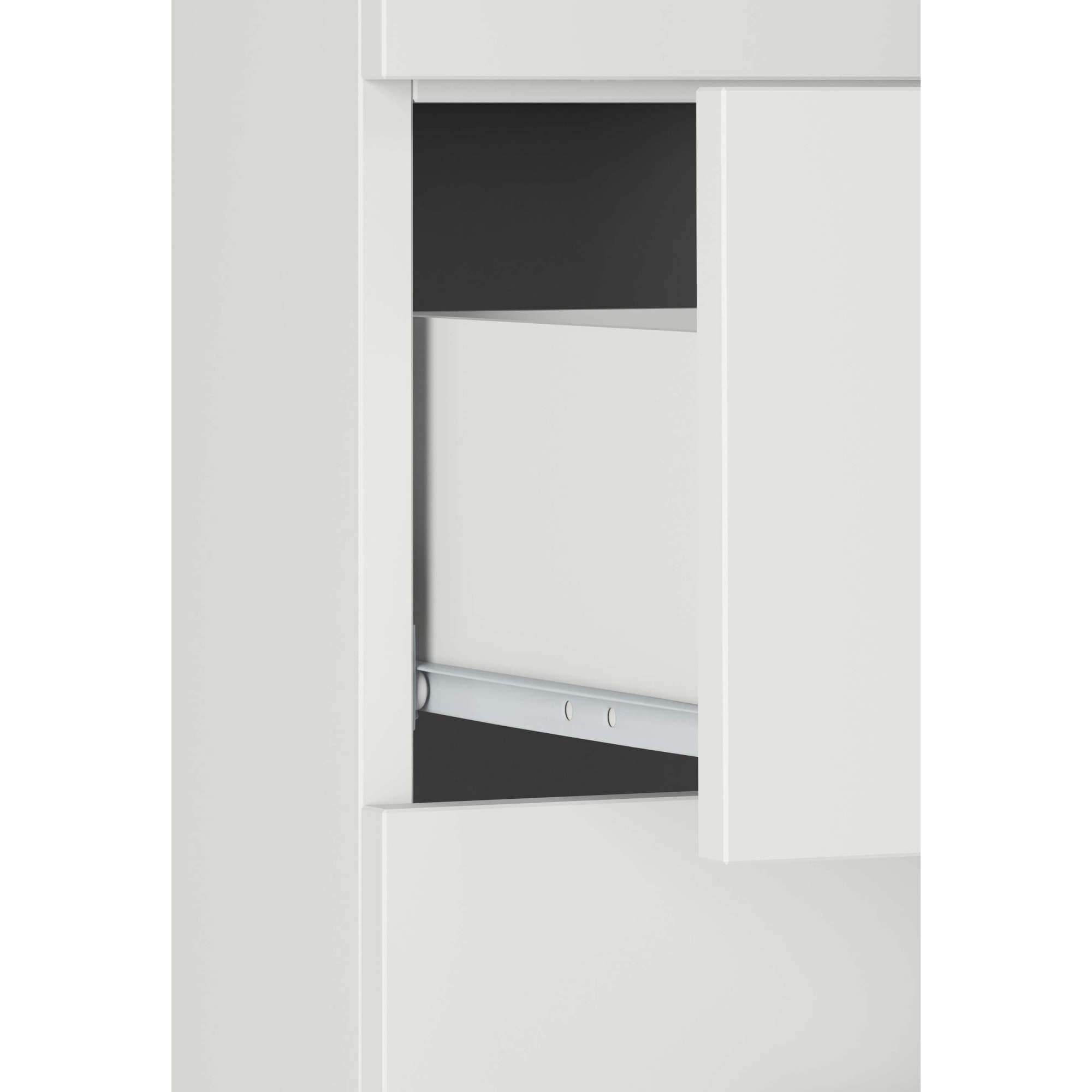 INOSIGN Midischrank »Skara«, verstellbarer Einlegeböden hinter jeder Tür, Breite 38 cm, Höhe 130 cm