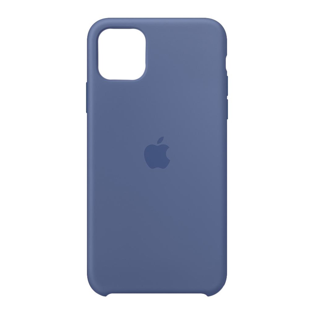 Apple Handyhülle »Apple iPhone 11 PM Silicone Case Linen Blue«, MY122ZM/A