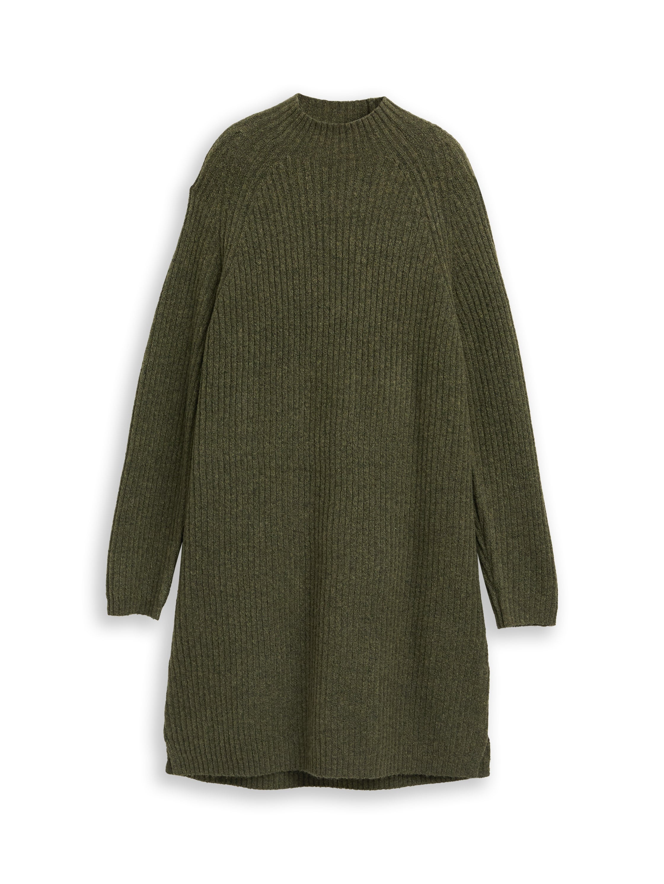 TOM TAILOR Denim Strickkleid, mit Stehkragen