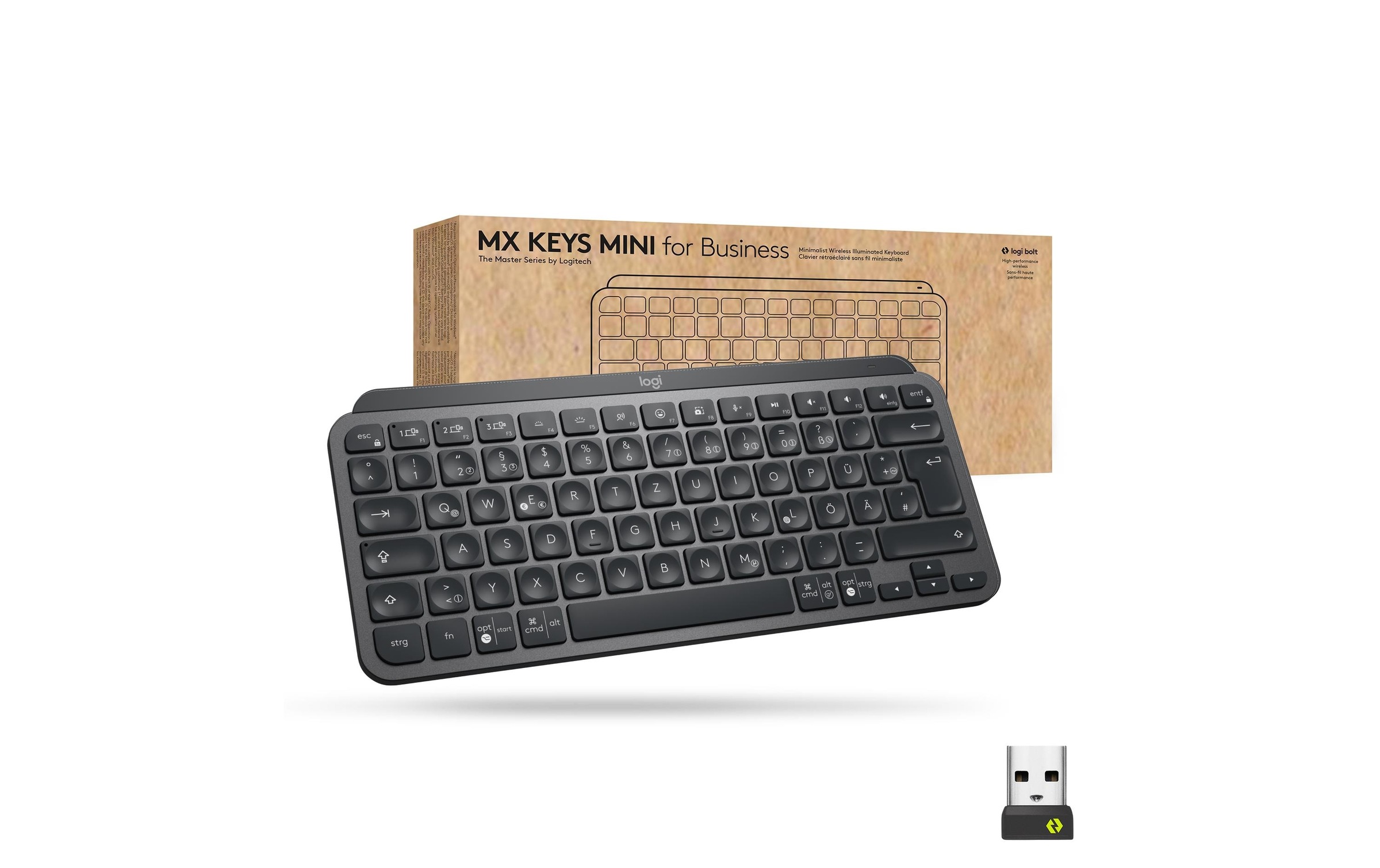 Logitech Tastatur »Logitech MX Keys Mini graphite for Business«