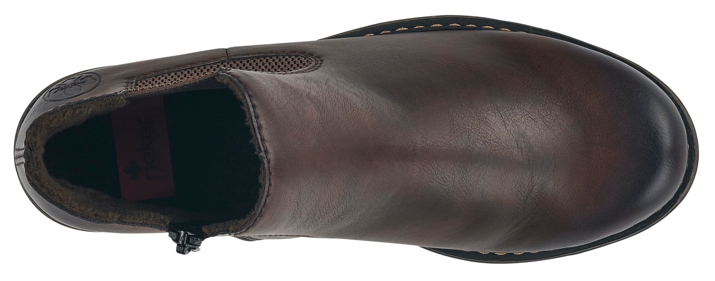Rieker Chelseaboots, Stiefelette, Boots, Blockabsatz, in klassischer Optik