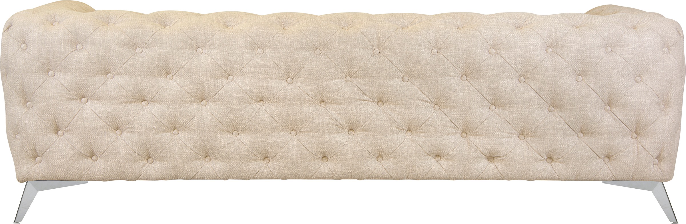 Leonique Chesterfield-Sofa »Glynis«, aufwändige Knopfheftung, moderne Chesterfield Optik, Fussfarbe wählbar